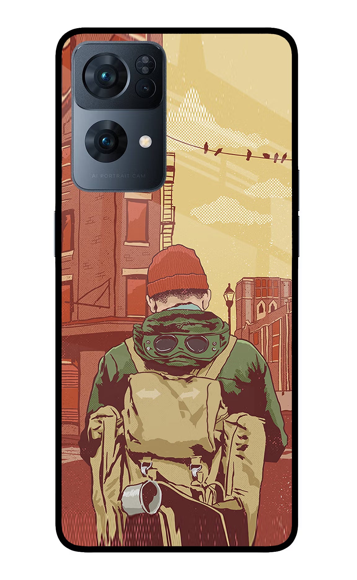 Adventurous Oppo Reno7 Pro 5G Glass Case - Adventurous Oppo Reno7 Pro 5G Glass Case Adventurous Oppo Reno7 Pro 5G Glass Case