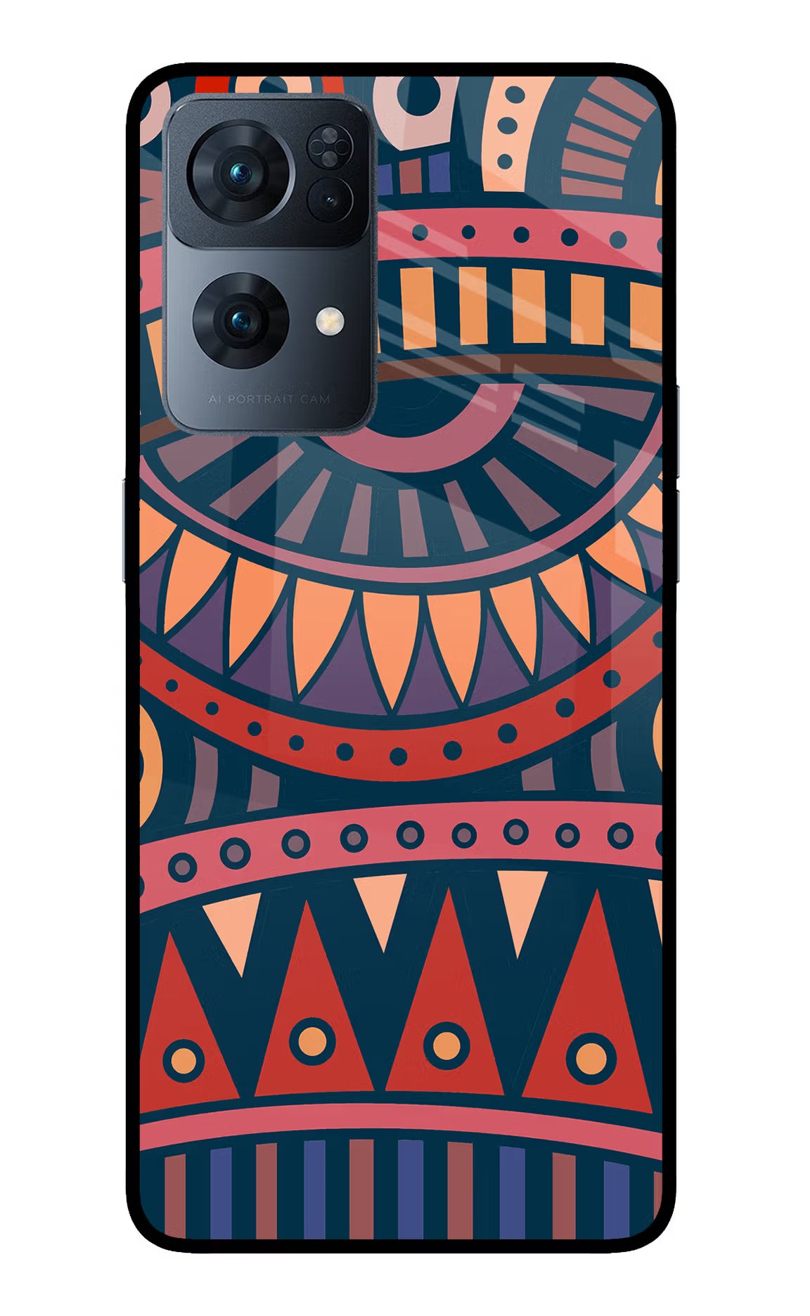 African Culture Design Oppo Reno7 Pro 5G Back Cover - African Culture Design Oppo Reno7 Pro 5G Glass Case Back Cover by Casekaro African Culture Design Oppo Reno7 Pro 5G Glass Case Back Cover by Casekaro