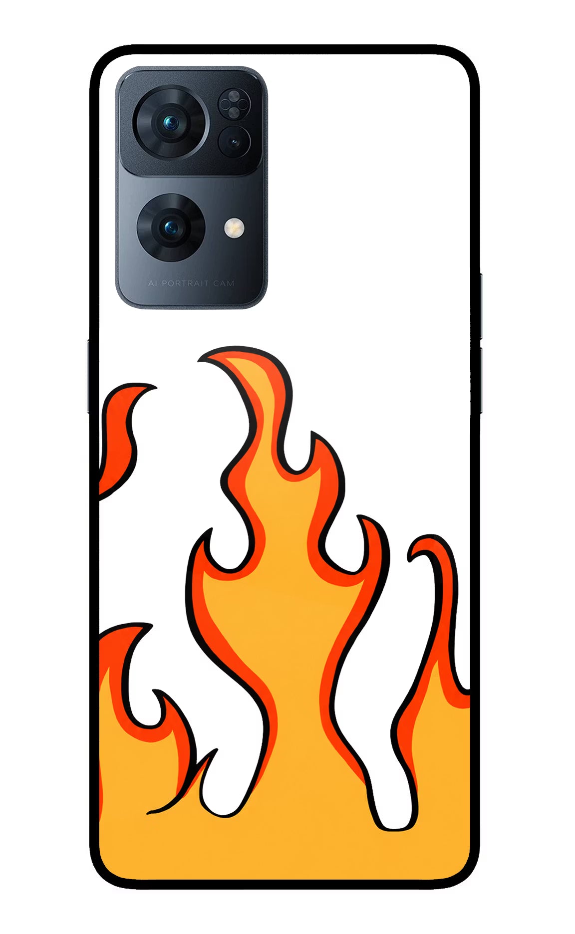 Fired Up – White Oppo Reno7 Pro 5G Glass Case - Fired Up – White Oppo Reno7 Pro 5G Glass Case Fired Up – White Oppo Reno7 Pro 5G Glass Case