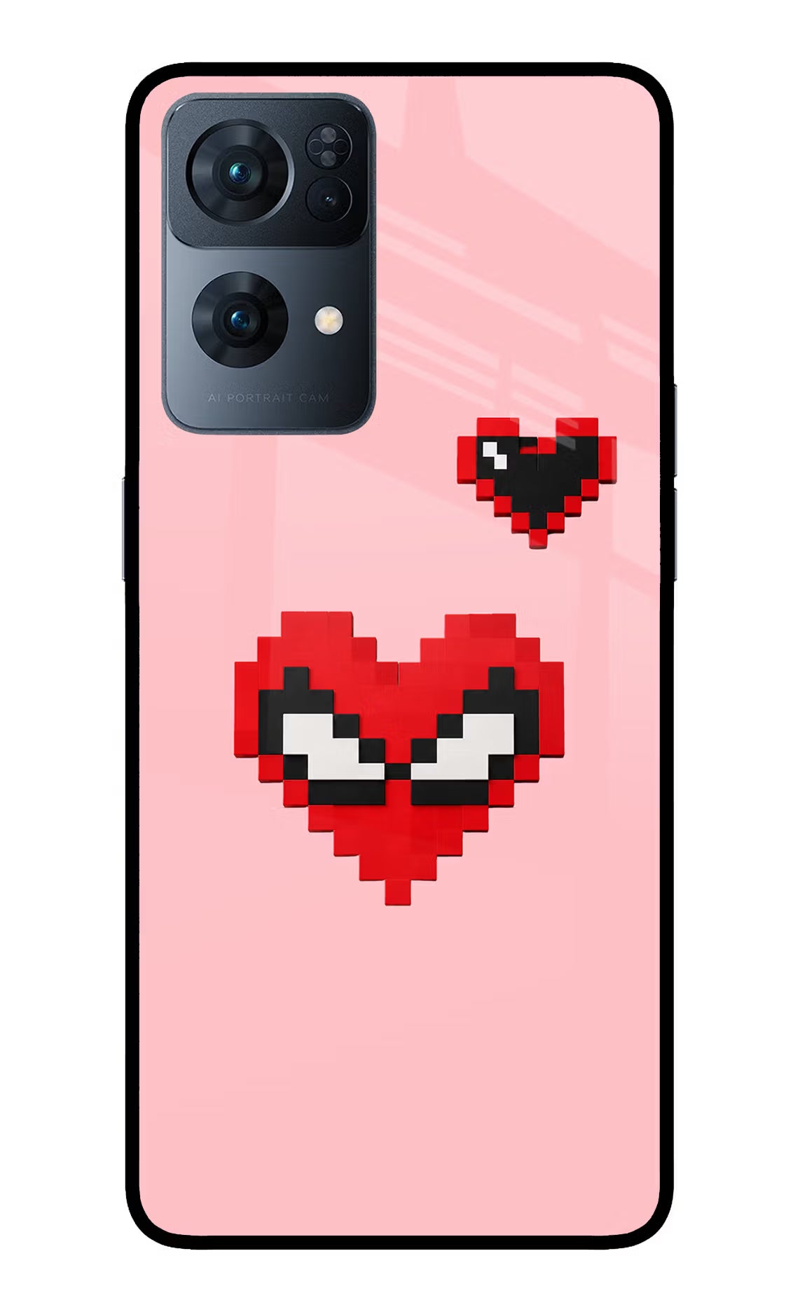 Gwen Heart Oppo Reno7 Pro 5G Glass Case - Gwen Heart Oppo Reno7 Pro 5G Glass Case Gwen Heart Oppo Reno7 Pro 5G Glass Case