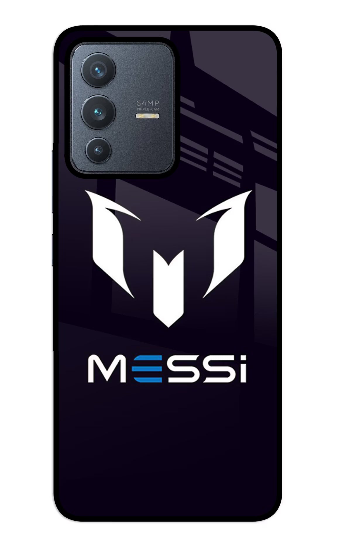 Messi Logo Vivo V23 5G Glass Case - Messi Logo Vivo V23 5G Glass Case Messi Logo Vivo V23 5G Glass Case