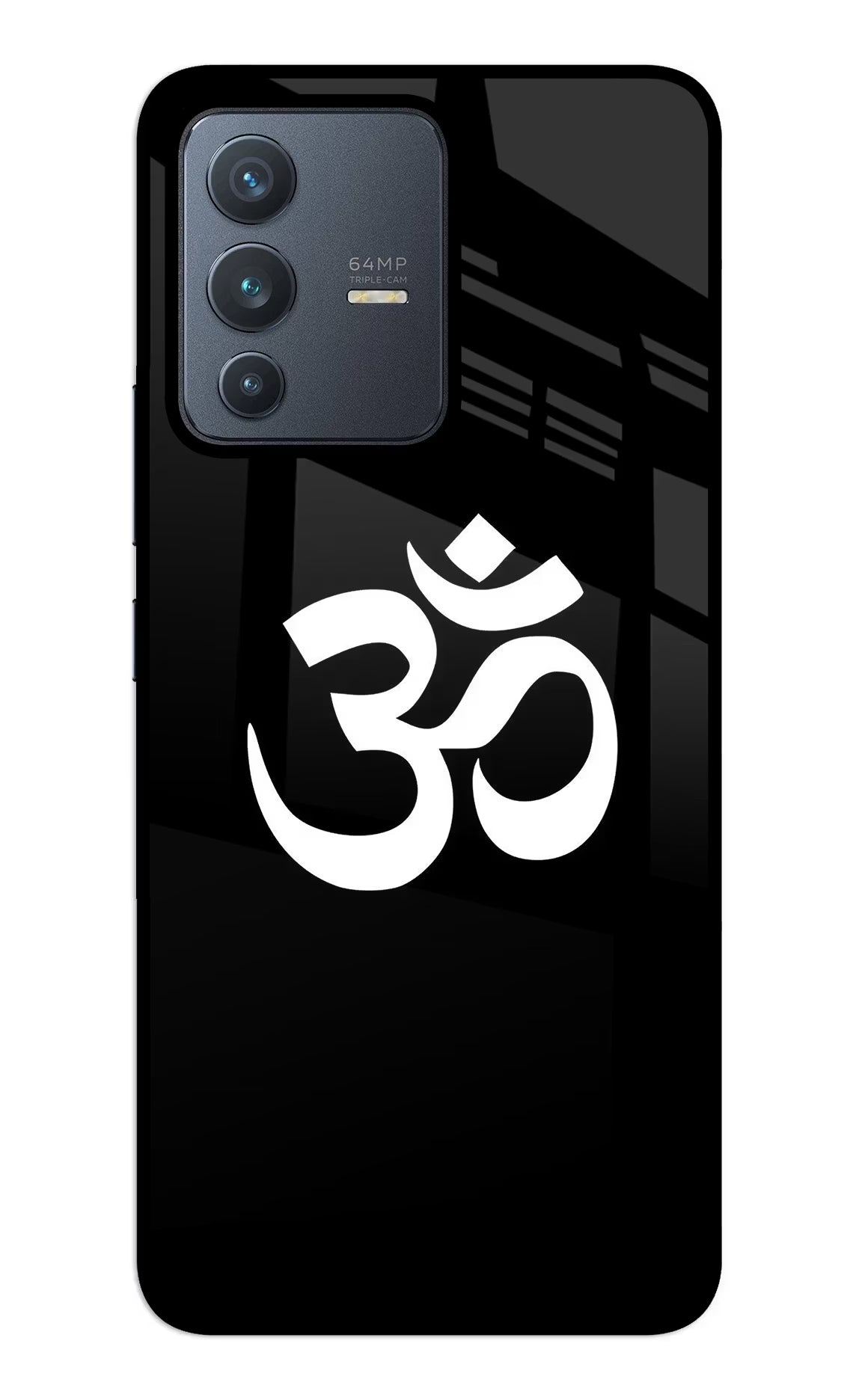 Om Vivo V23 5G Glass Case - Om Vivo V23 5G Glass Case Om Vivo V23 5G Glass Case