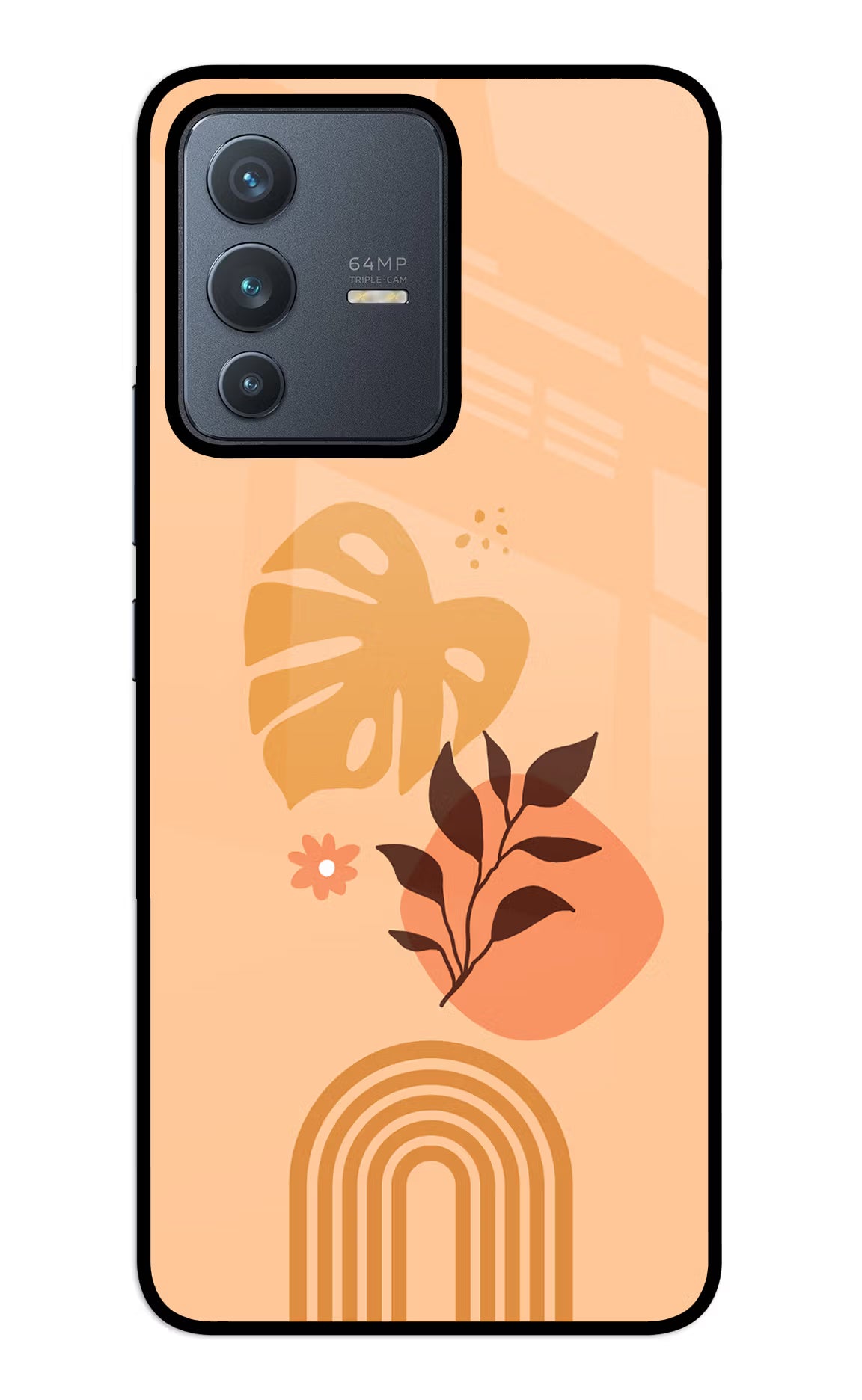 Bohemian Art Vivo V23 5G Glass Case - Bohemian Art Vivo V23 5G Glass Case Bohemian Art Vivo V23 5G Glass Case