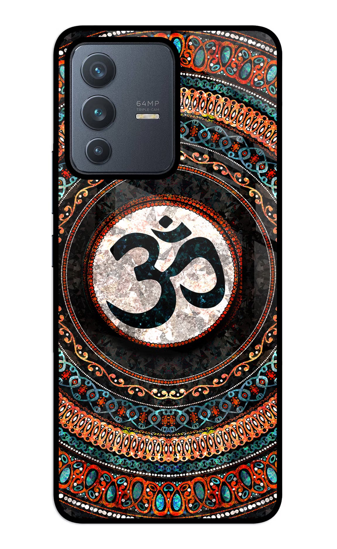Om Culture Vivo V23 5G Pop Case - Om Culture Vivo V23 5G Pop Case by Casekaro Om Culture Vivo V23 5G Pop Case by Casekaro