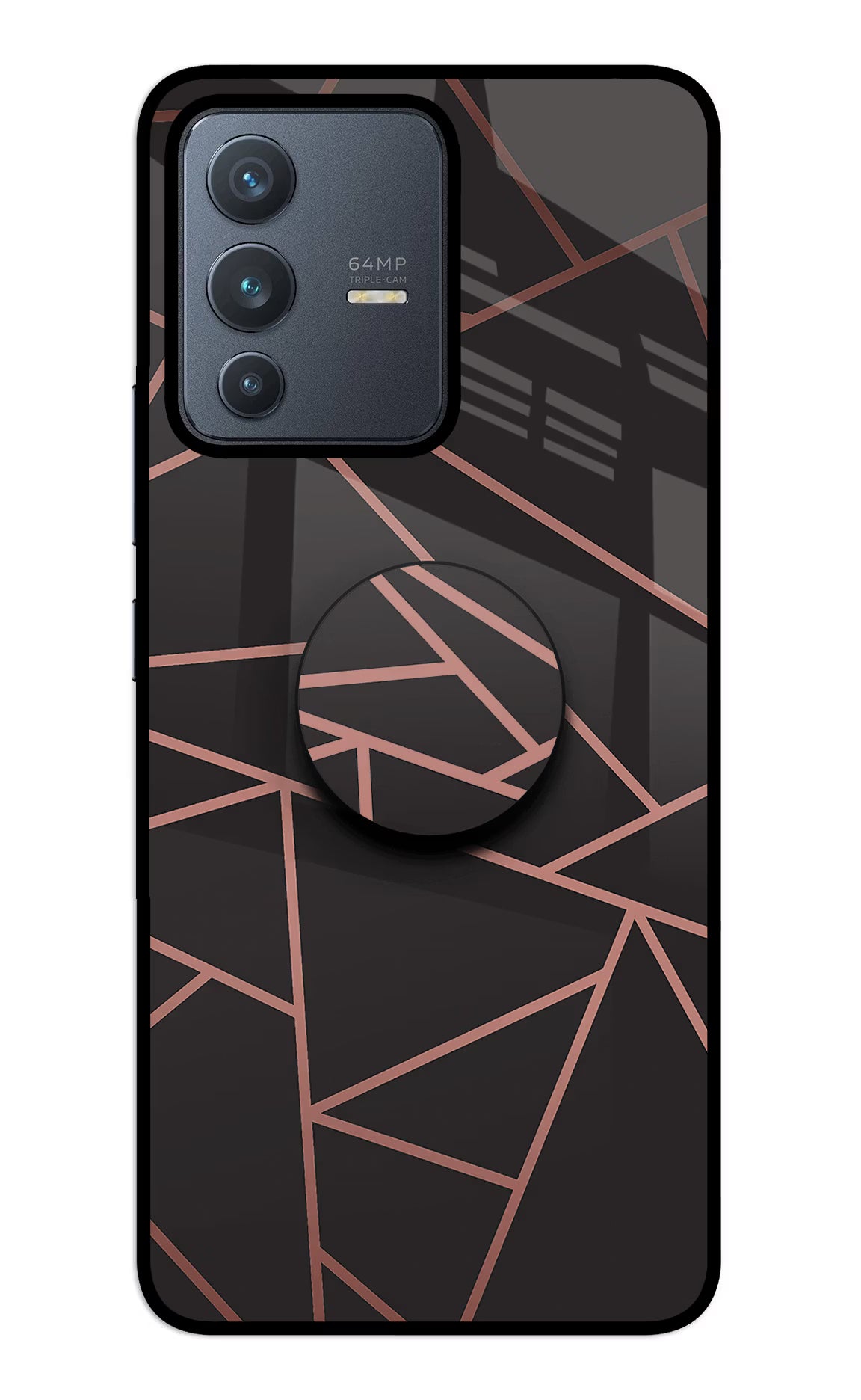 Geometric Pattern Vivo V23 5G Pop Case - Geometric Pattern Vivo V23 5G Pop Case by Casekaro Geometric Pattern Vivo V23 5G Pop Case by Casekaro