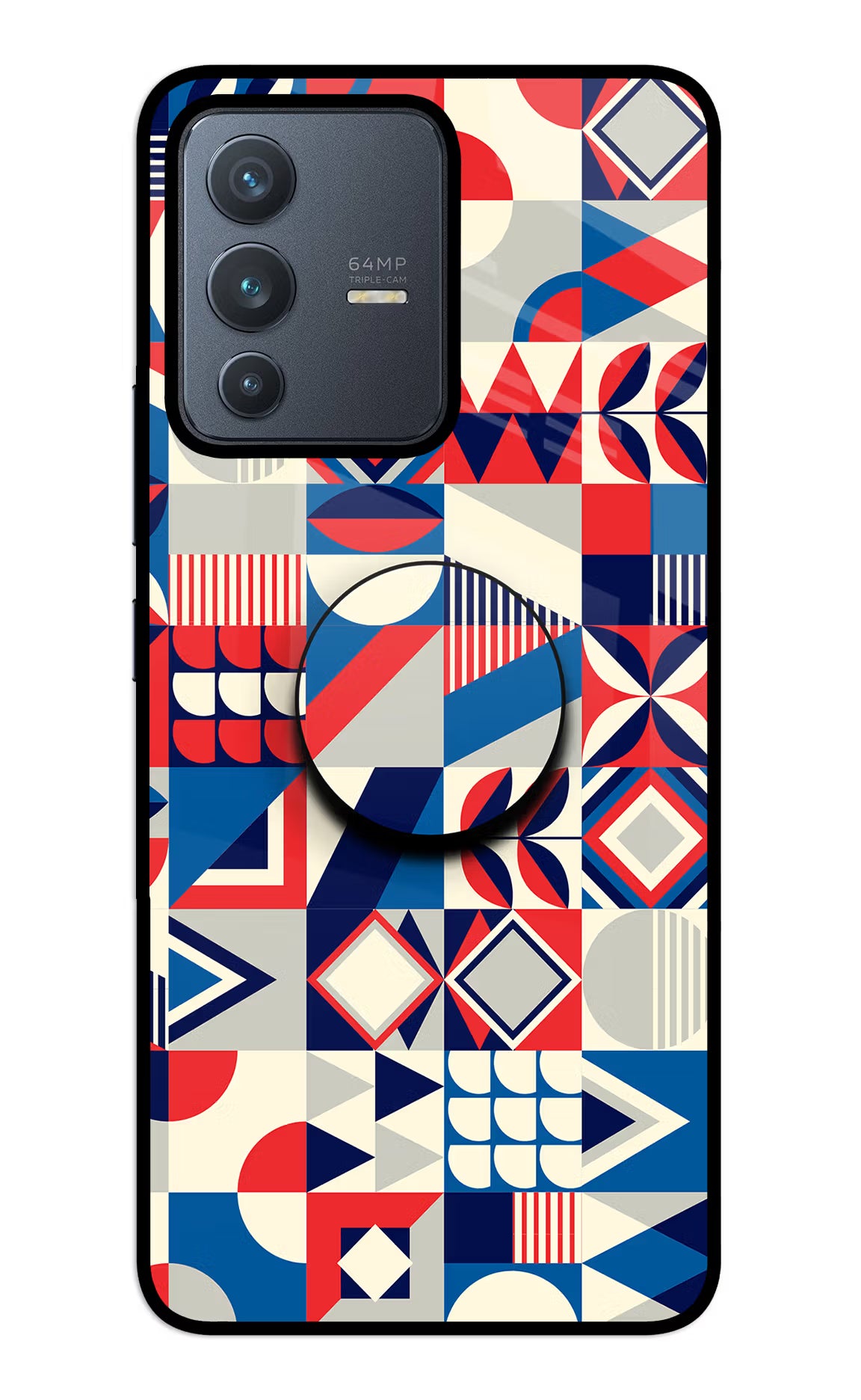 Colorful Pattern Vivo V23 5G Pop Case - Colorful Pattern Vivo V23 5G Pop Case by Casekaro Colorful Pattern Vivo V23 5G Pop Case by Casekaro