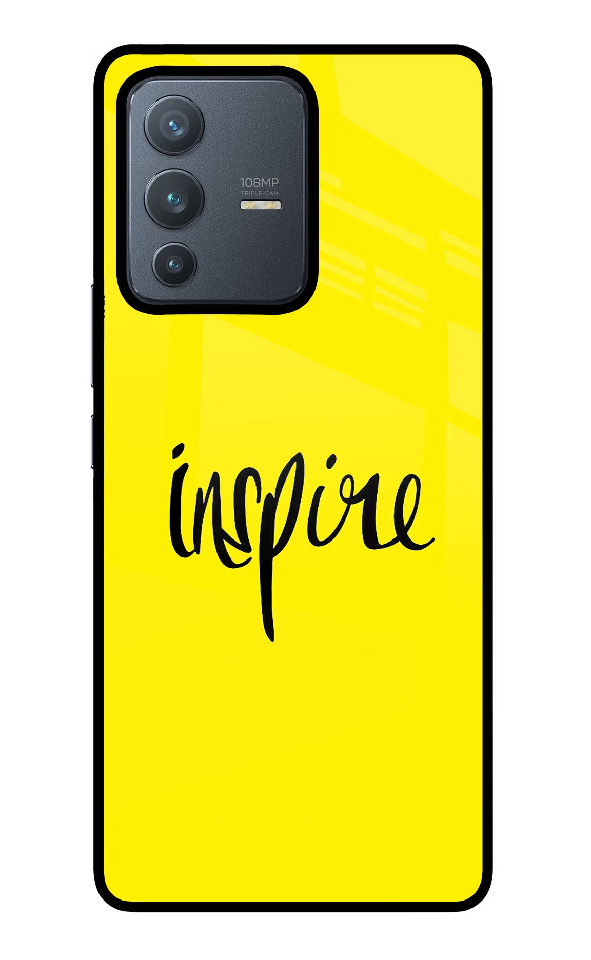Inspire Vivo V23 Pro 5G Back Cover - Inspire Vivo V23 Pro 5G Glass Case Back Cover by Casekaro Inspire Vivo V23 Pro 5G Glass Case Back Cover by Casekaro