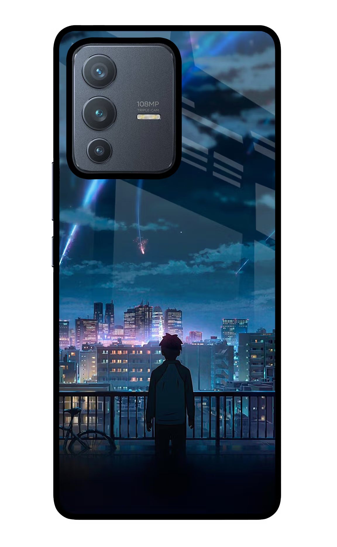 Anime Vivo V23 Pro 5G Glass Case - Anime Vivo V23 Pro 5G Glass Case Anime Vivo V23 Pro 5G Glass Case