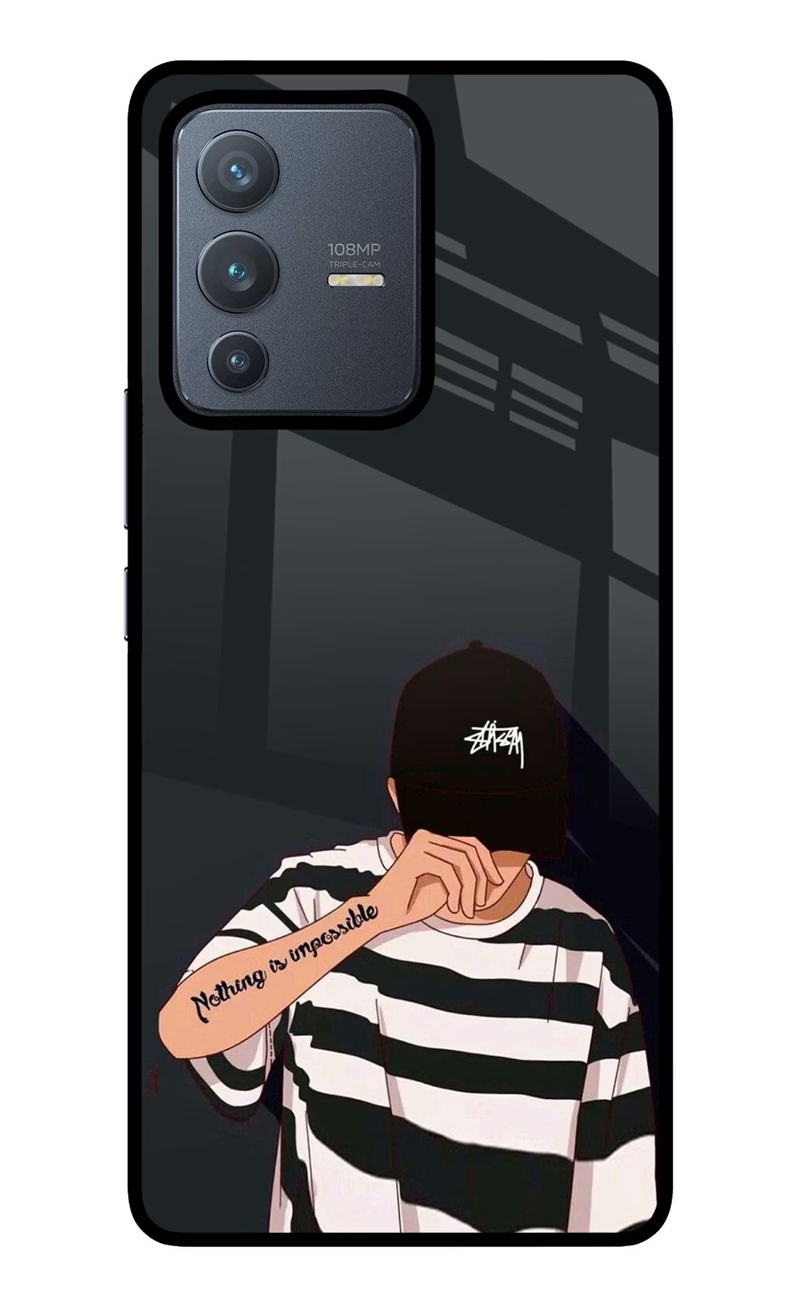 Aesthetic Boy Vivo V23 Pro 5G Glass Case - Aesthetic Boy Vivo V23 Pro 5G Glass Case Aesthetic Boy Vivo V23 Pro 5G Glass Case