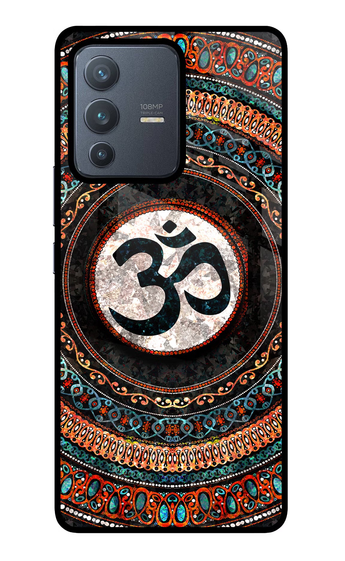Om Culture Vivo V23 Pro 5G Pop Case - Om Culture Vivo V23 Pro 5G Pop Case by Casekaro Om Culture Vivo V23 Pro 5G Pop Case by Casekaro