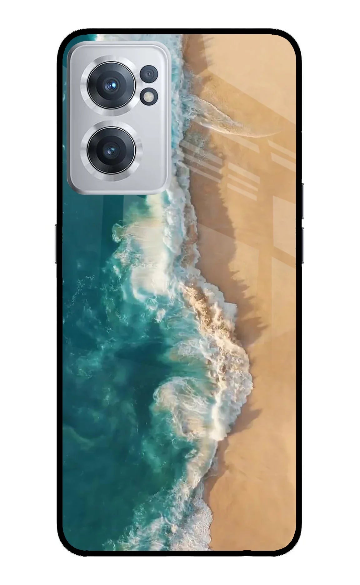 Ocean Beach OnePlus Nord CE 2 5G Glass Case - Ocean Beach OnePlus Nord CE 2 5G Glass Case Ocean Beach OnePlus Nord CE 2 5G Glass Case
