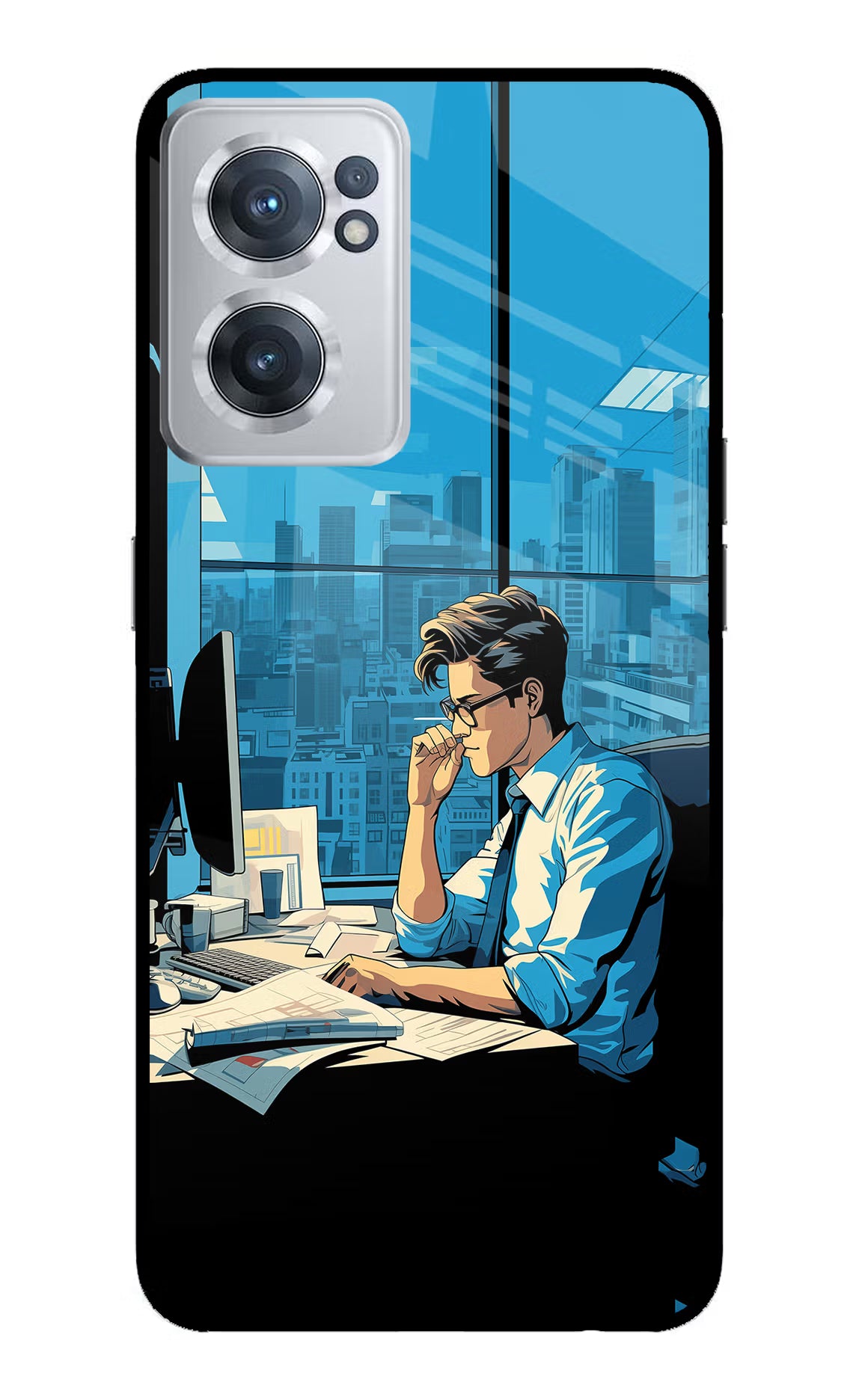 Focused Hustler (AI Generated) OnePlus Nord CE 2 5G Glass Case - Focused Hustler (AI Generated) OnePlus Nord CE 2 5G Glass Case Focused Hustler (AI Generated) OnePlus Nord CE 2 5G Glass Case