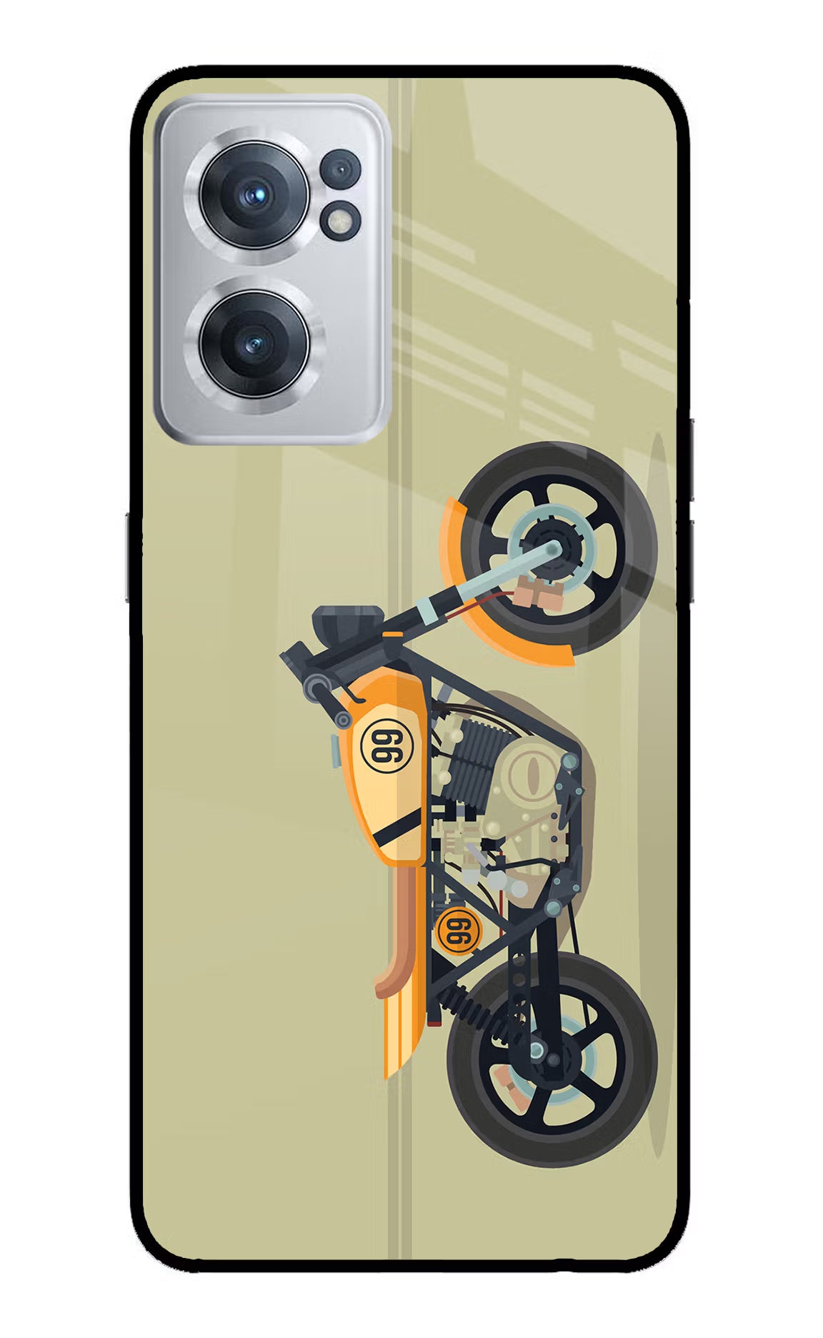 Vertical Speedster OnePlus Nord CE 2 5G Glass Case - Vertical Speedster OnePlus Nord CE 2 5G Glass Case Vertical Speedster OnePlus Nord CE 2 5G Glass Case