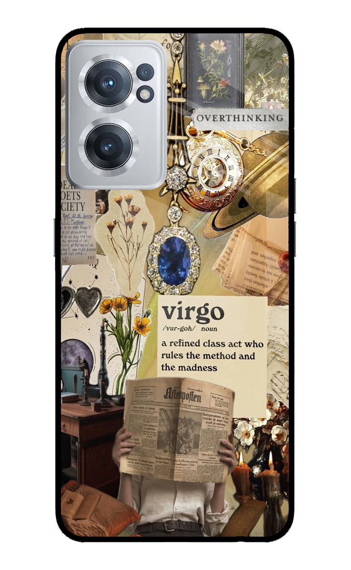 Virgo Zodiac OnePlus Nord CE 2 5G Glass Case - Virgo Zodiac OnePlus Nord CE 2 5G Glass Case Virgo Zodiac OnePlus Nord CE 2 5G Glass Case