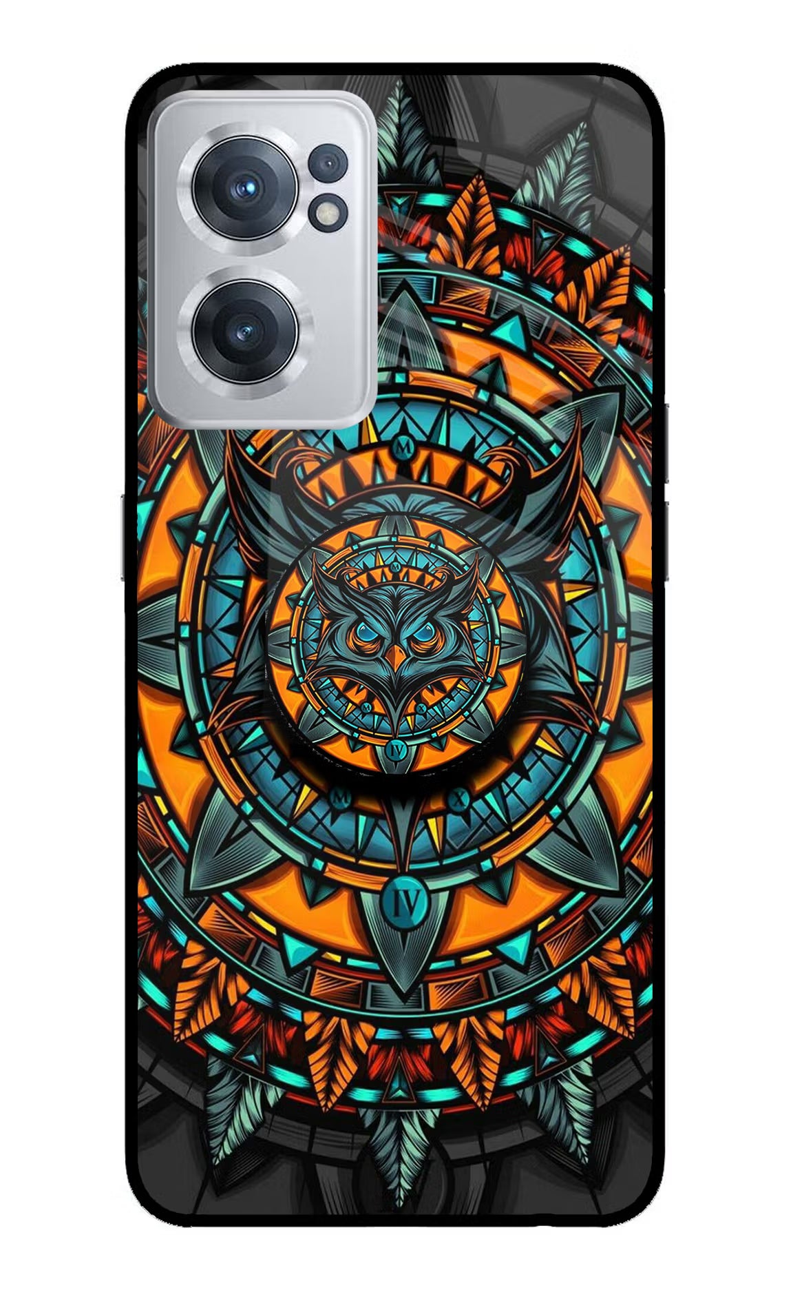 Angry Owl OnePlus Nord CE 2 5G Glass Case - Angry Owl OnePlus Nord CE 2 5G Glass Case Angry Owl OnePlus Nord CE 2 5G Glass Case