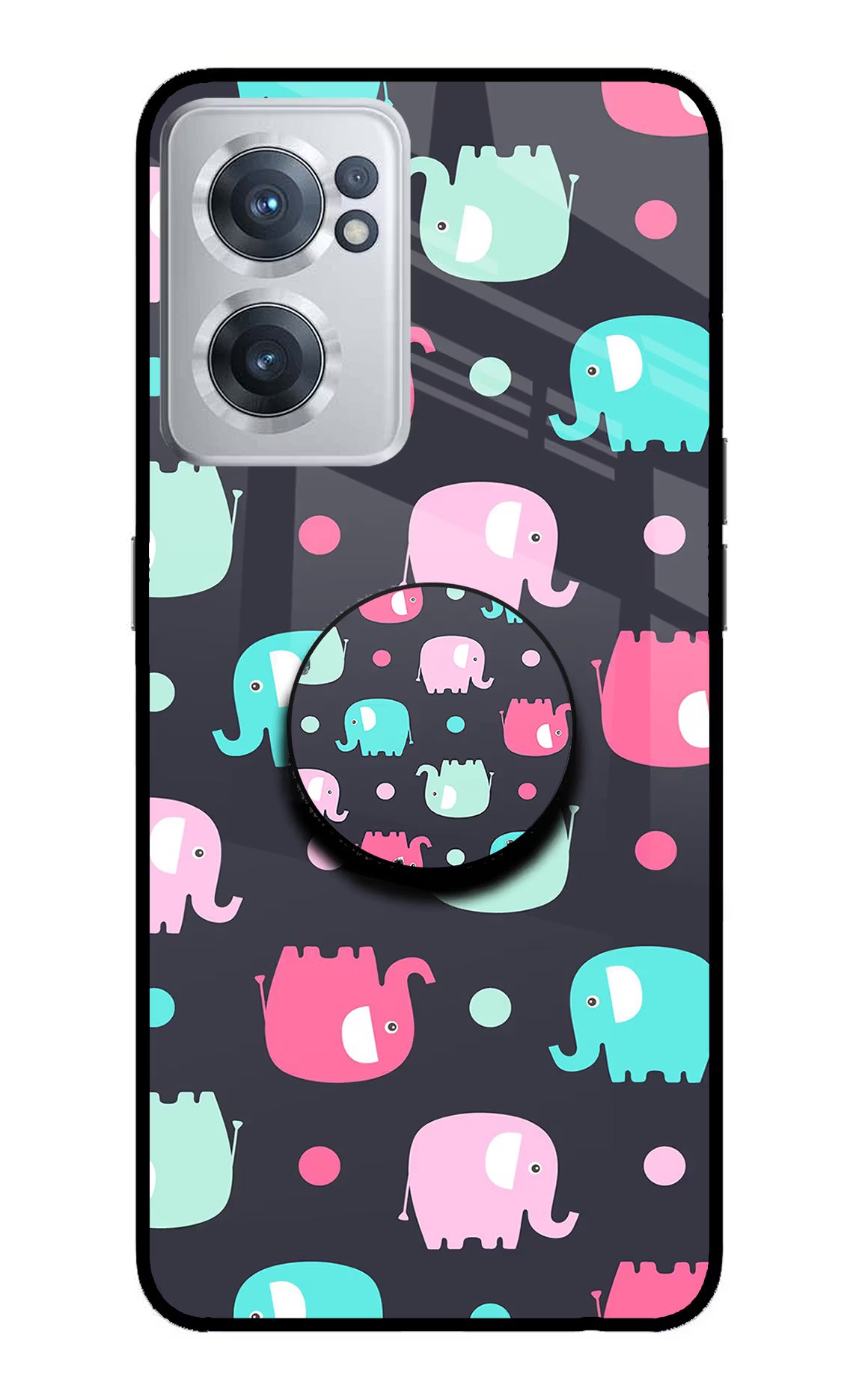 Baby Elephants OnePlus Nord CE 2 5G Glass Case - Baby Elephants OnePlus Nord CE 2 5G Glass Case Baby Elephants OnePlus Nord CE 2 5G Glass Case