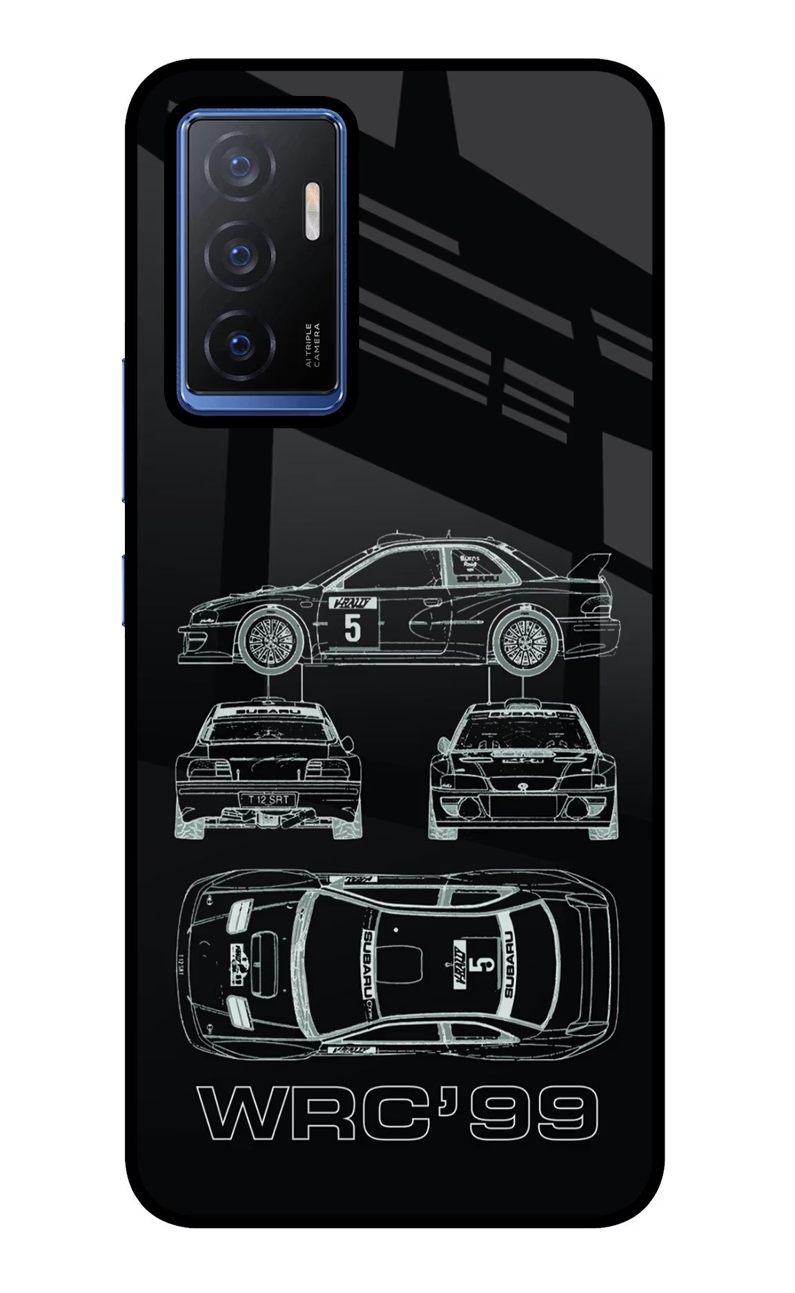 WRC'99 Vivo V23E 5G Glass Case - WRC'99 Vivo V23E 5G Glass Case WRC'99 Vivo V23E 5G Glass Case