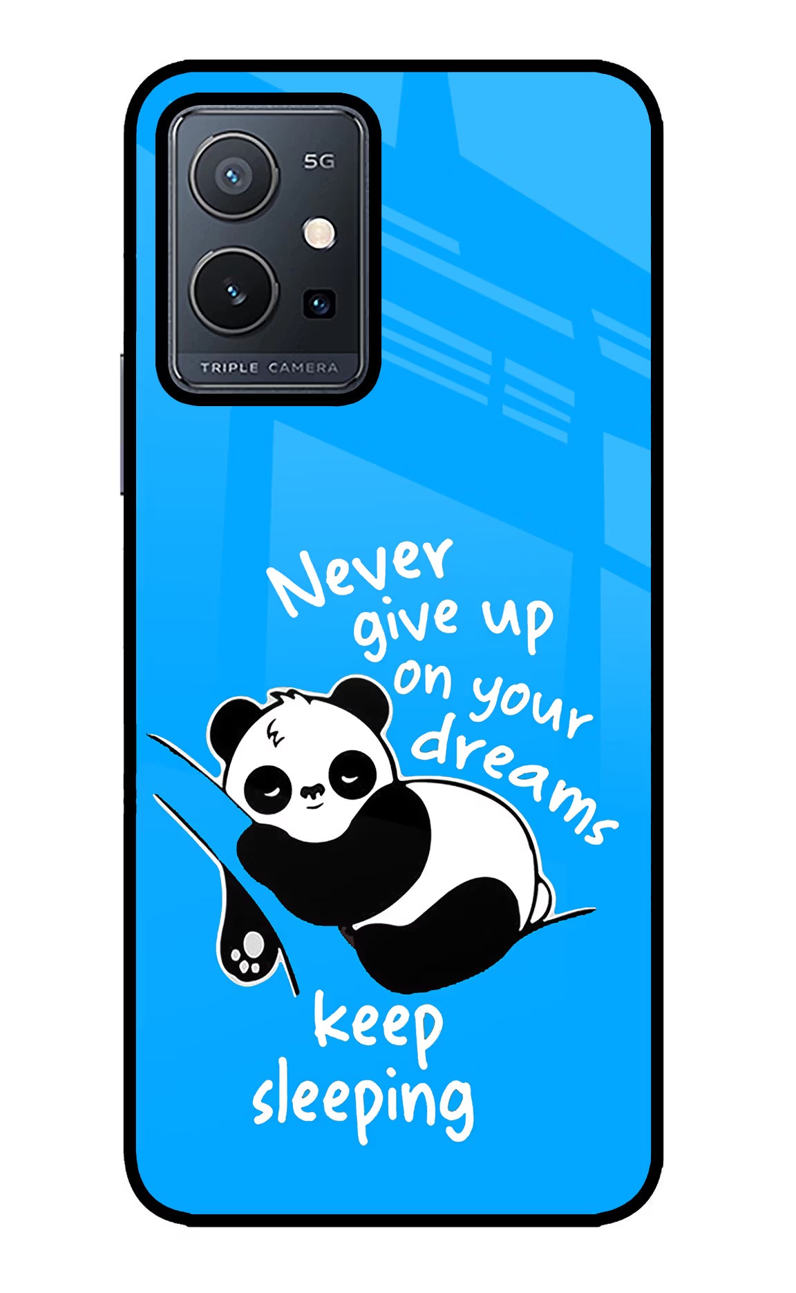 Keep Sleeping Vivo Y75 5G/Vivo T1 5G Glass Case - Keep Sleeping Vivo Y75 5G/Vivo T1 5G Glass Case Keep Sleeping Vivo Y75 5G/Vivo T1 5G Glass Case