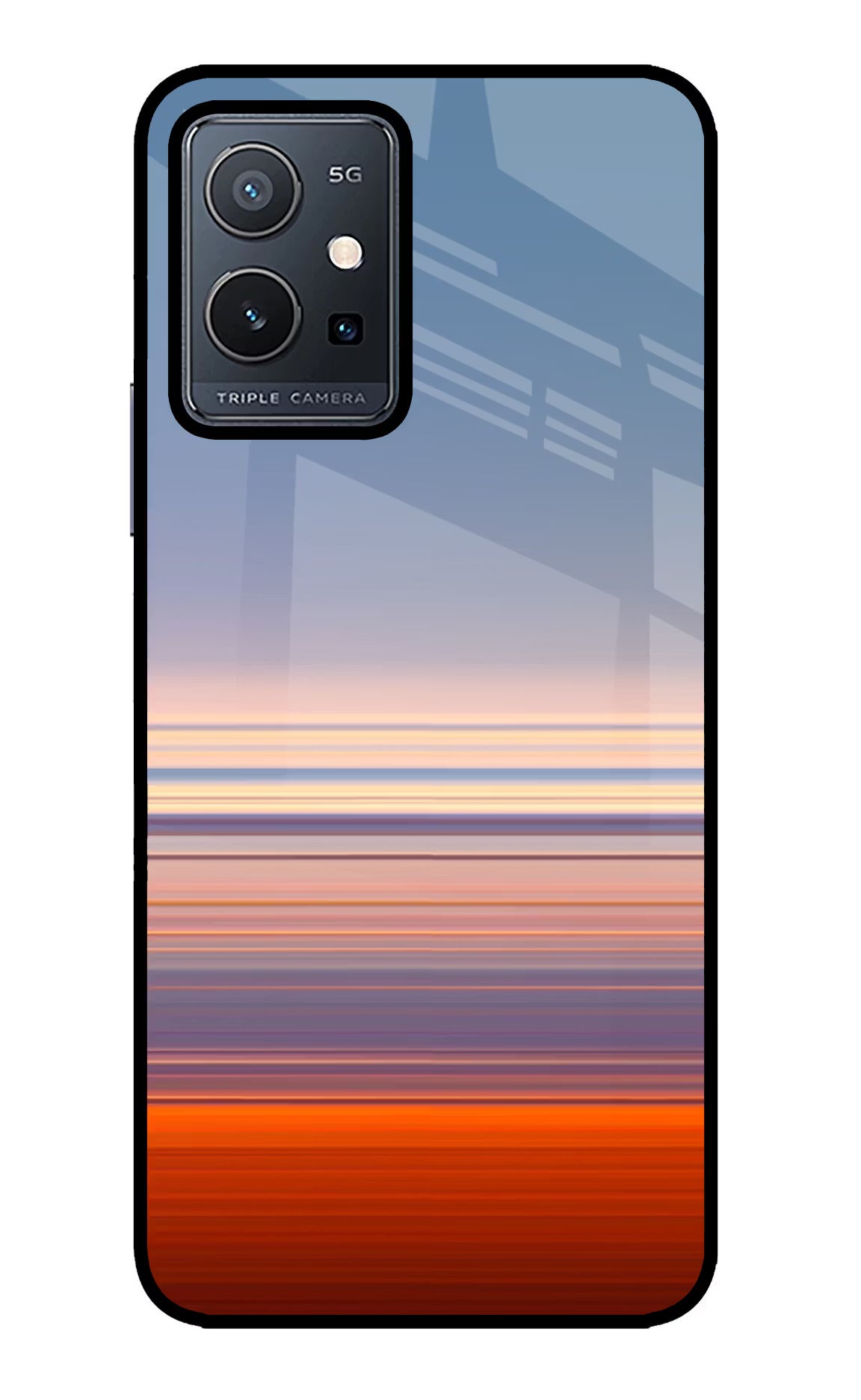 Morning Colors Vivo Y75 5G/Vivo T1 5G Glass Case - Morning Colors Vivo Y75 5G/Vivo T1 5G Glass Case Morning Colors Vivo Y75 5G/Vivo T1 5G Glass Case