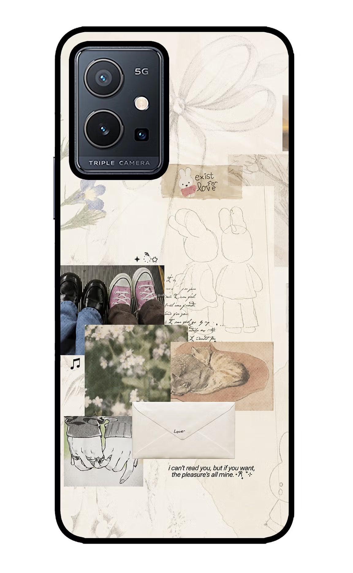 Soft Aesthetic Vivo Y75 5G/Vivo T1 5G Glass Case - Soft Aesthetic Vivo Y75 5G/Vivo T1 5G Glass Case Soft Aesthetic Vivo Y75 5G/Vivo T1 5G Glass Case