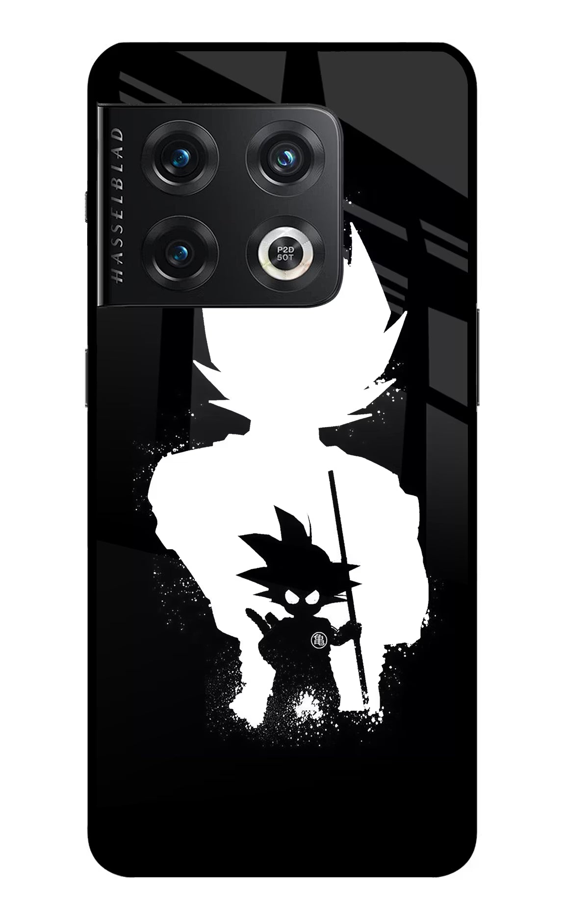 Goku Shadow OnePlus 10 Pro 5G Back Cover - Goku Shadow OnePlus 10 Pro 5G Glass Case Back Cover by Casekaro Goku Shadow OnePlus 10 Pro 5G Glass Case Back Cover by Casekaro