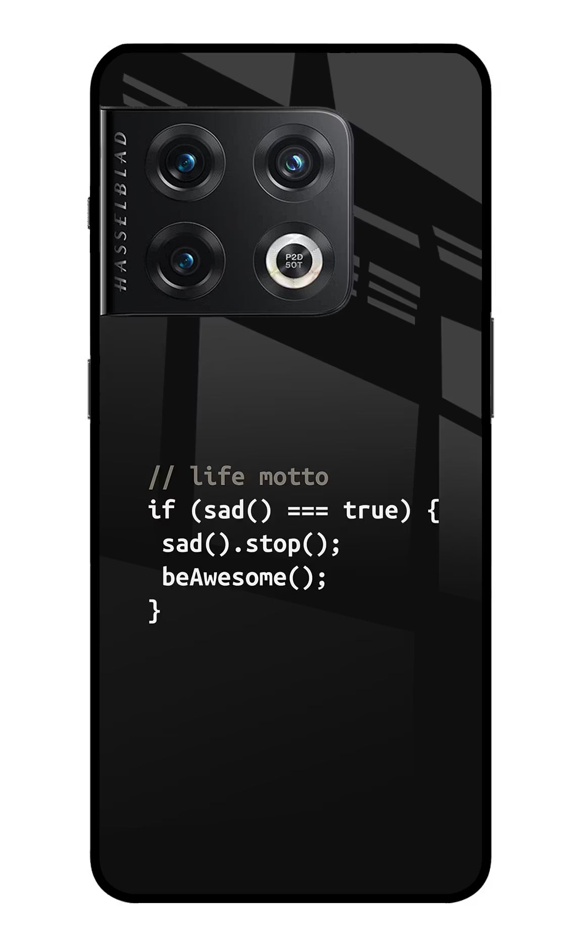 Life Motto Code OnePlus 10 Pro 5G Back Cover - Life Motto Code OnePlus 10 Pro 5G Glass Case Back Cover by Casekaro Life Motto Code OnePlus 10 Pro 5G Glass Case Back Cover by Casekaro