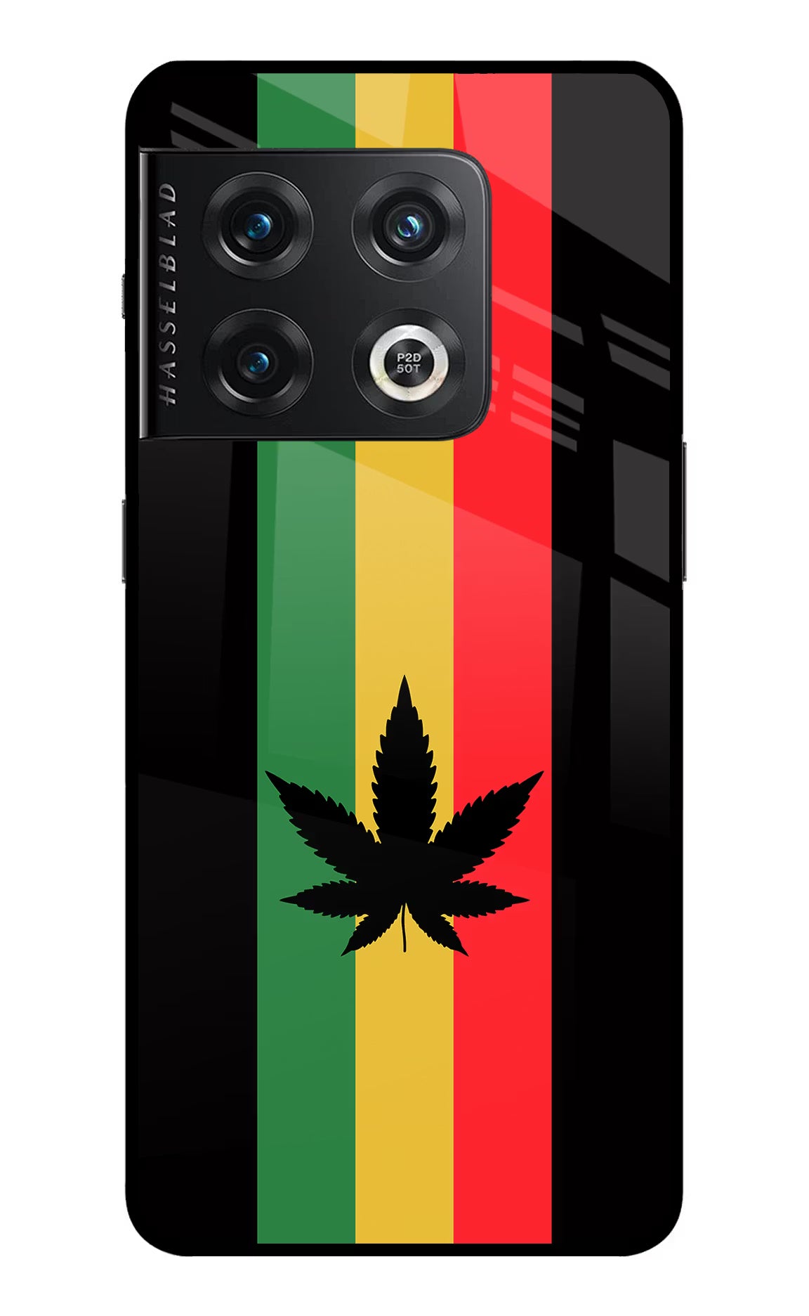 Weed Flag OnePlus 10 Pro 5G Back Cover - Weed Flag OnePlus 10 Pro 5G Glass Case Back Cover by Casekaro Weed Flag OnePlus 10 Pro 5G Glass Case Back Cover by Casekaro