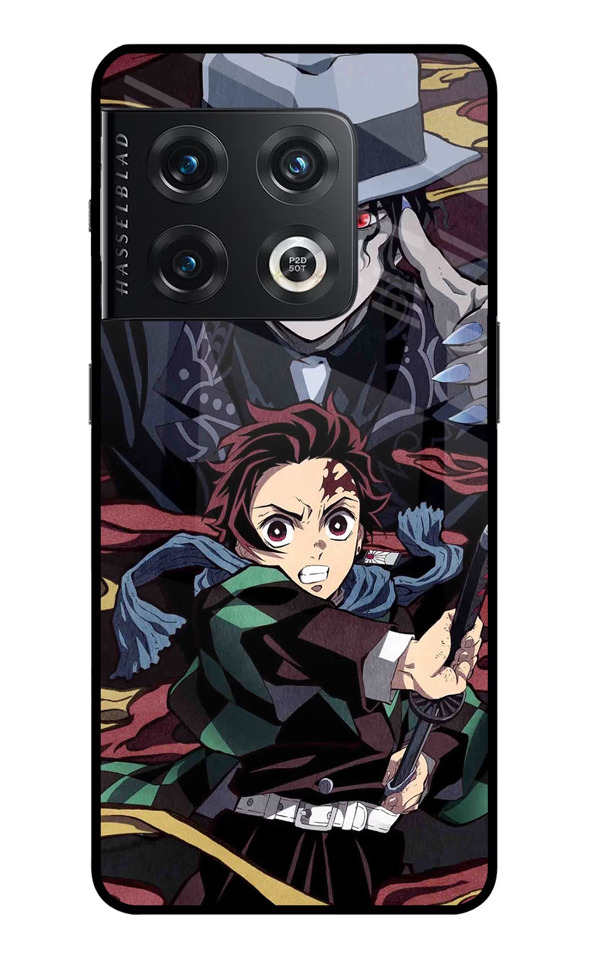Demon Slayer OnePlus 10 Pro 5G Back Cover - Demon Slayer OnePlus 10 Pro 5G Glass Case Back Cover by Casekaro Demon Slayer OnePlus 10 Pro 5G Glass Case Back Cover by Casekaro