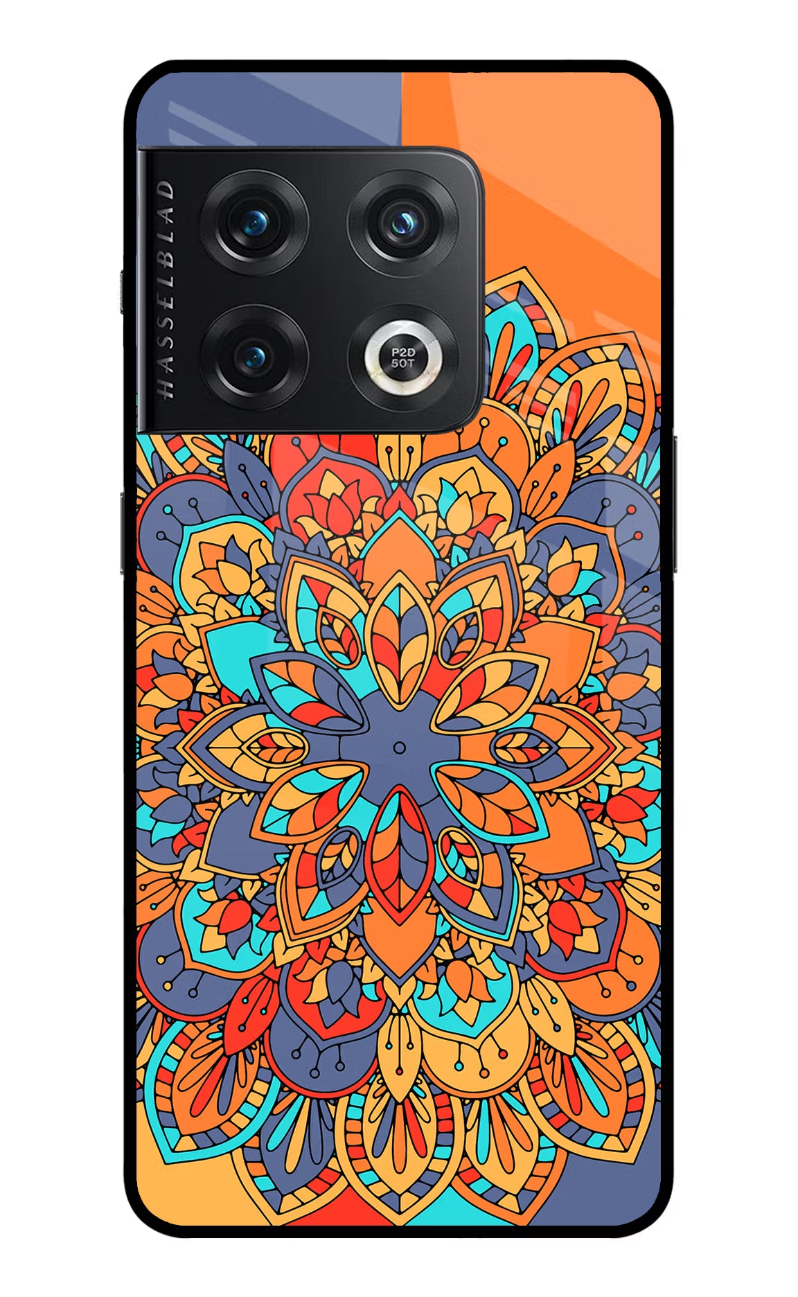 Color Mandala OnePlus 10 Pro 5G Back Cover - Color Mandala OnePlus 10 Pro 5G Glass Case Back Cover by Casekaro Color Mandala OnePlus 10 Pro 5G Glass Case Back Cover by Casekaro