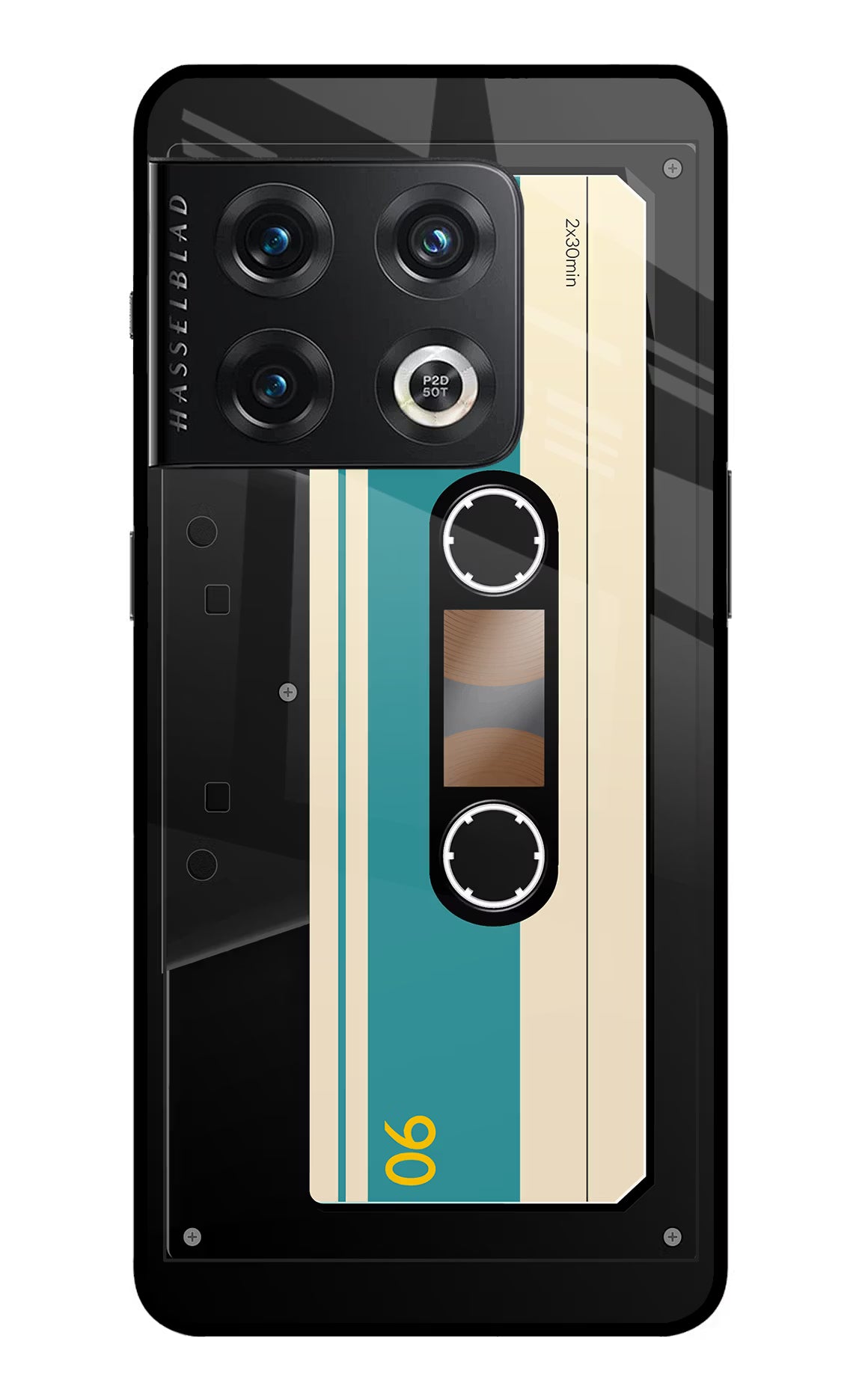 Cassette OnePlus 10 Pro 5G Glass Case - Cassette OnePlus 10 Pro 5G Glass Case Cassette OnePlus 10 Pro 5G Glass Case