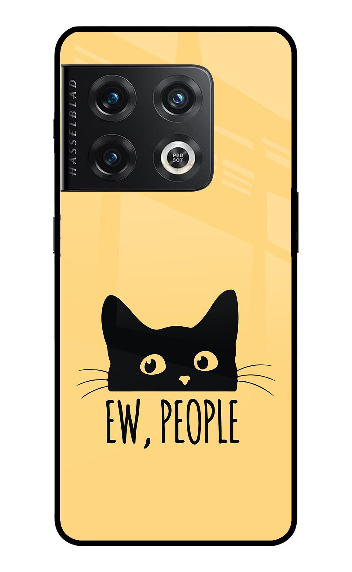 Ew People Catitude OnePlus 10 Pro 5G Back Cover - Ew People Catitude OnePlus 10 Pro 5G Glass Case Back Cover by Casekaro Ew People Catitude OnePlus 10 Pro 5G Glass Case Back Cover by Casekaro
