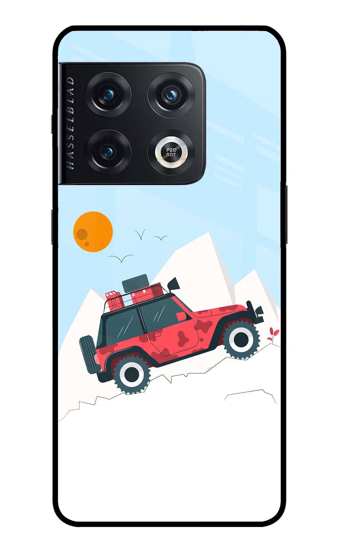 Mountain Trail Beast OnePlus 10 Pro 5G Back Cover - Mountain Trail Beast OnePlus 10 Pro 5G Glass Case Back Cover by Casekaro Mountain Trail Beast OnePlus 10 Pro 5G Glass Case Back Cover by Casekaro