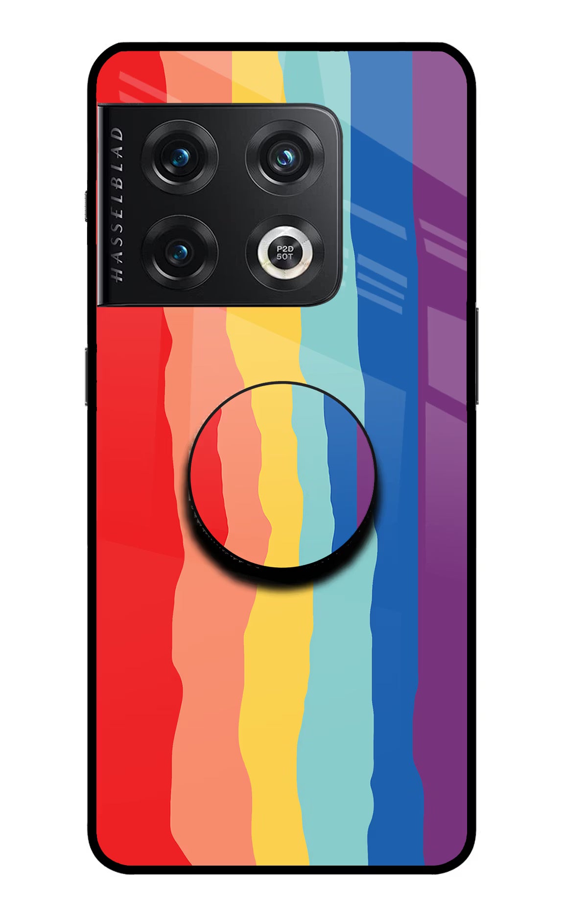 Rainbow OnePlus 10 Pro 5G Pop Case - Rainbow OnePlus 10 Pro 5G Pop Case by Casekaro Rainbow OnePlus 10 Pro 5G Pop Case by Casekaro