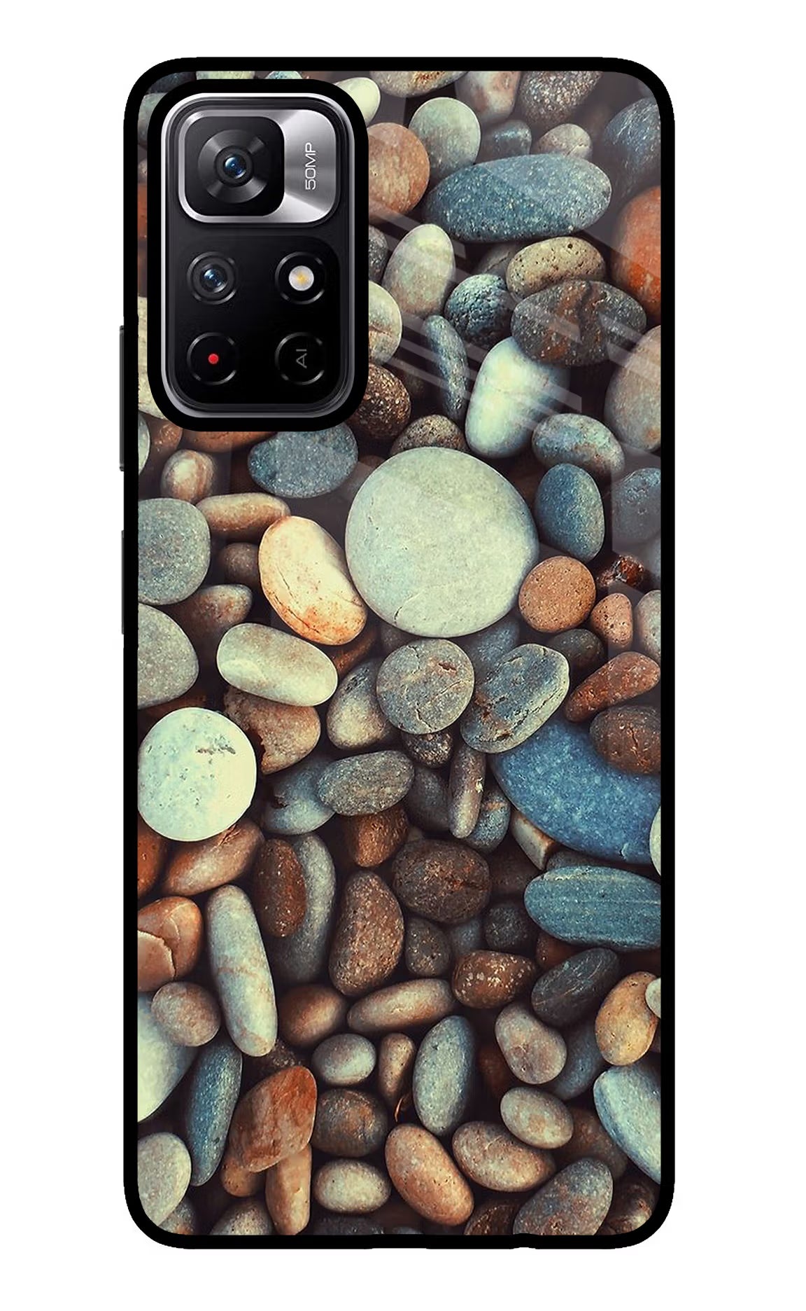 Pebble Poco M4 Pro 5G Glass Case - Pebble Poco M4 Pro 5G Glass Case Pebble Poco M4 Pro 5G Glass Case