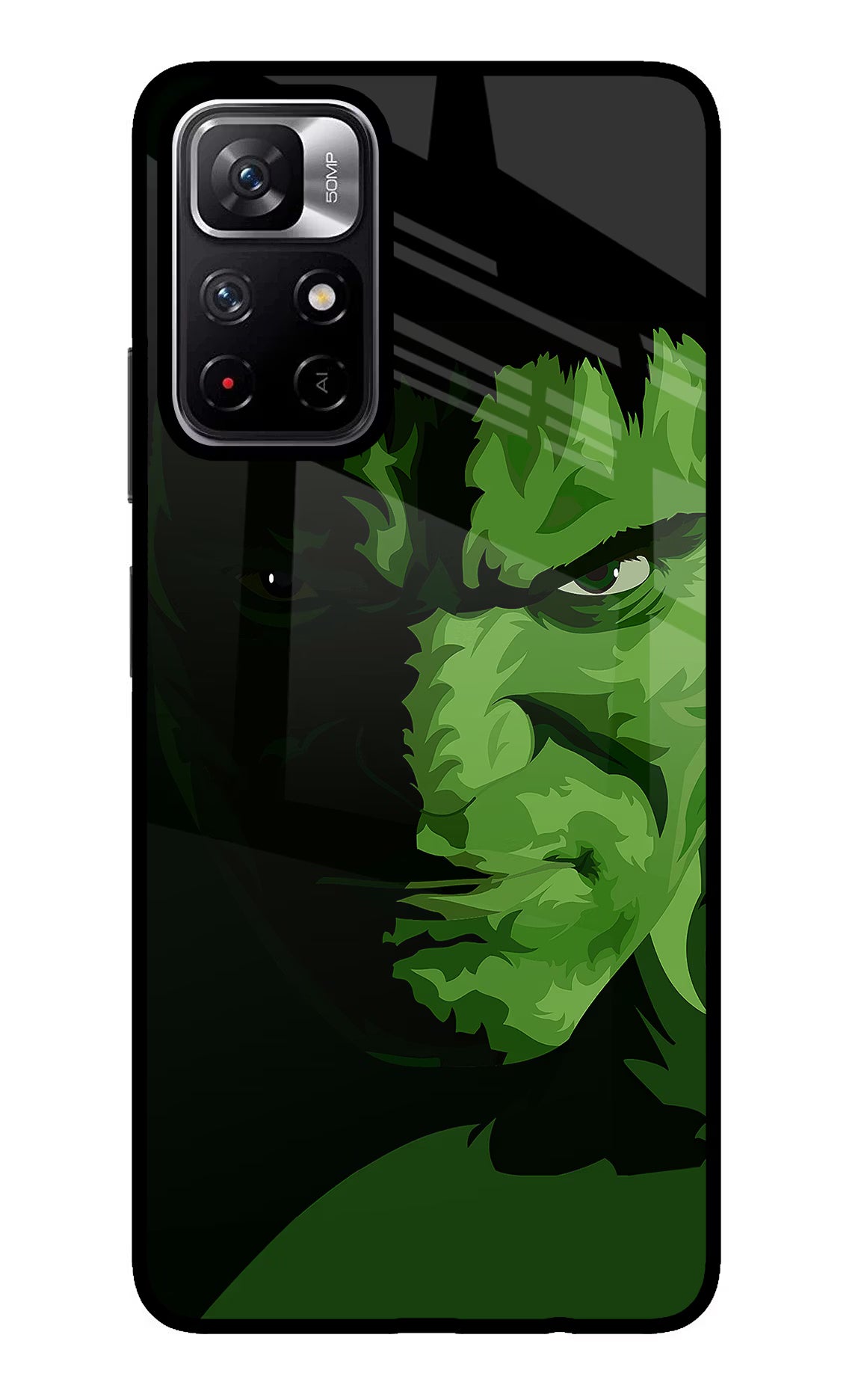 HULK Poco M4 Pro 5G Glass Case - HULK Poco M4 Pro 5G Glass Case HULK Poco M4 Pro 5G Glass Case
