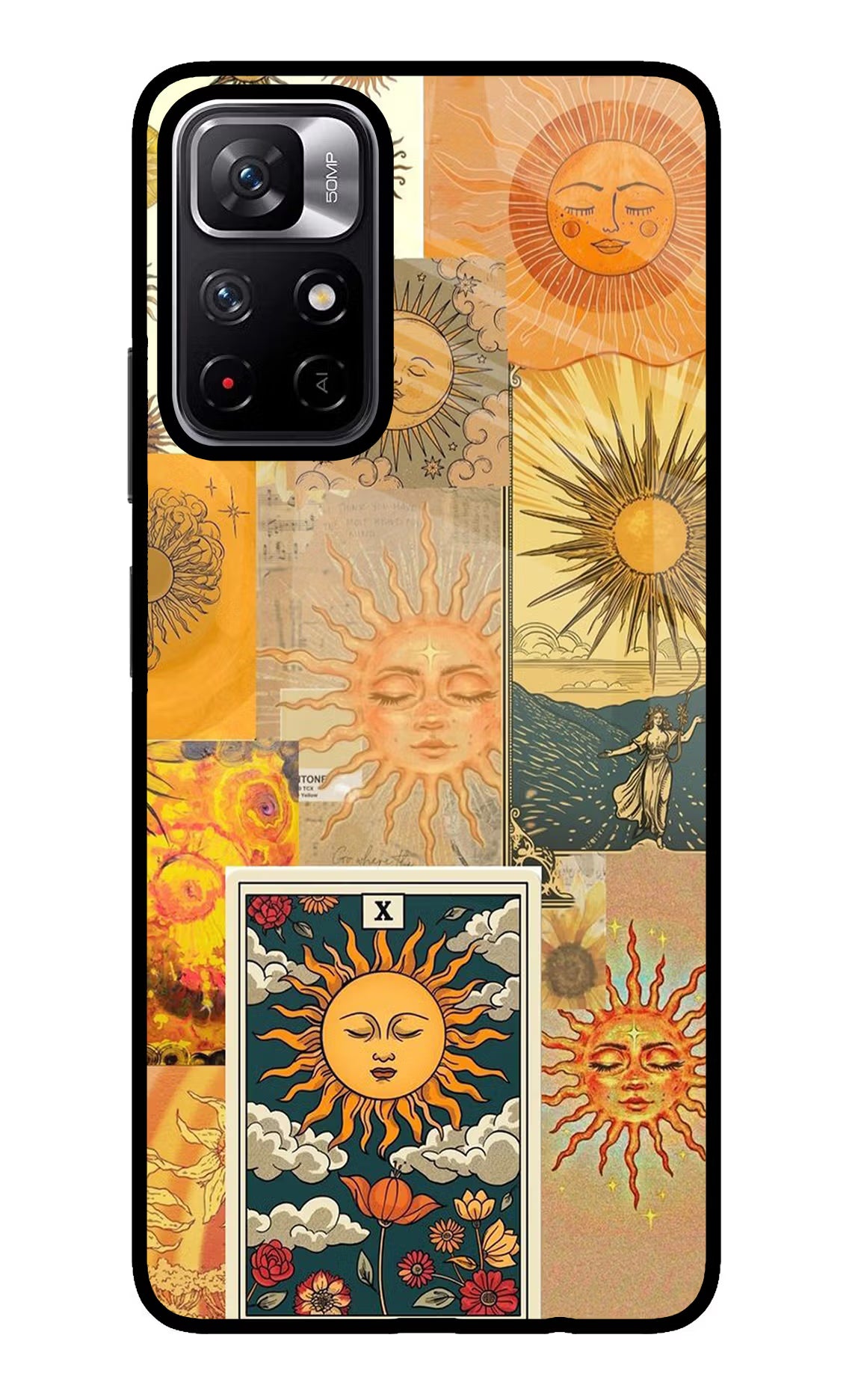 Sun Poco M4 Pro 5G Glass Case - Sun Poco M4 Pro 5G Glass Case Sun Poco M4 Pro 5G Glass Case