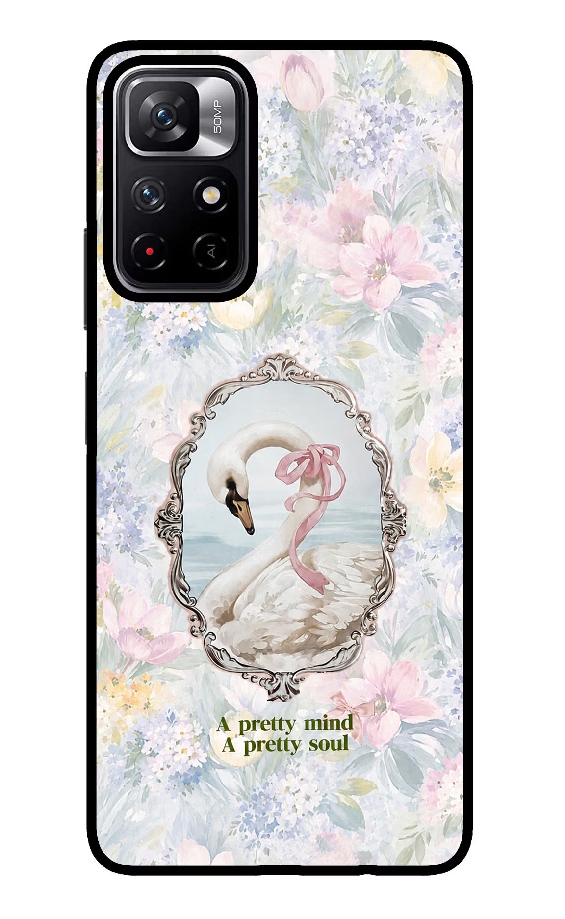 Pretty Mind Pretty Soul Poco M4 Pro 5G Glass Case - Pretty Mind Pretty Soul Poco M4 Pro 5G Glass Case Pretty Mind Pretty Soul Poco M4 Pro 5G Glass Case
