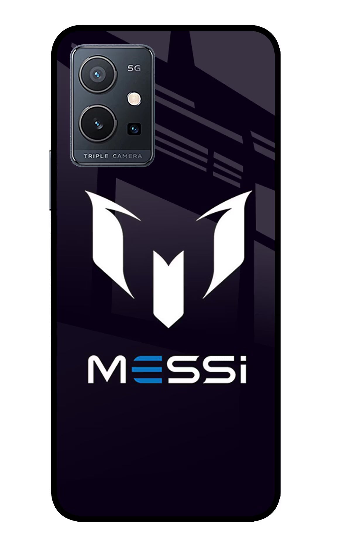 Messi Logo IQOO Z6 5G (not 44W) Glass Case - Messi Logo IQOO Z6 5G (not 44W) Glass Case Messi Logo IQOO Z6 5G (not 44W) Glass Case