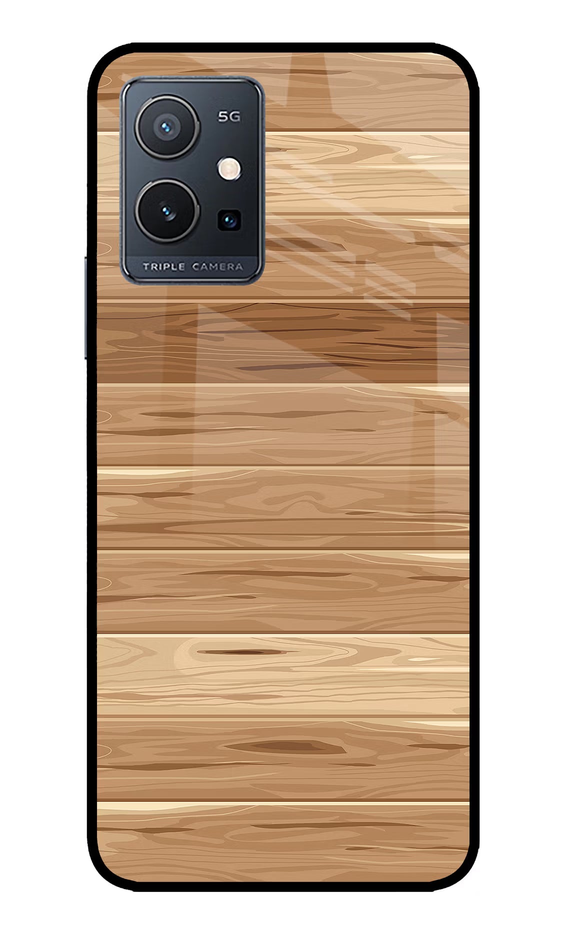 Wooden Vector IQOO Z6 5G (not 44W) Glass Case - Wooden Vector IQOO Z6 5G (not 44W) Glass Case Wooden Vector IQOO Z6 5G (not 44W) Glass Case