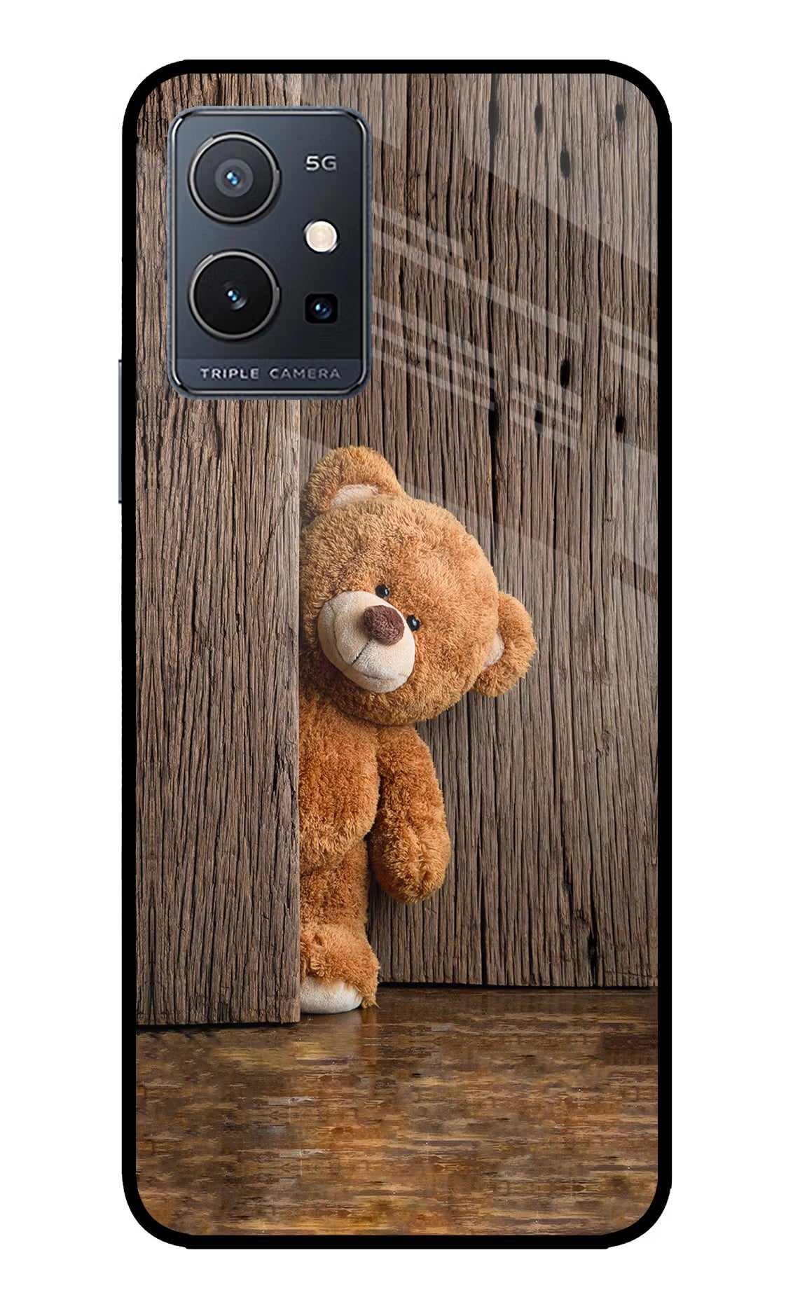 Teddy Wooden IQOO Z6 5G (not 44W) Glass Case - Teddy Wooden IQOO Z6 5G (not 44W) Glass Case Teddy Wooden IQOO Z6 5G (not 44W) Glass Case