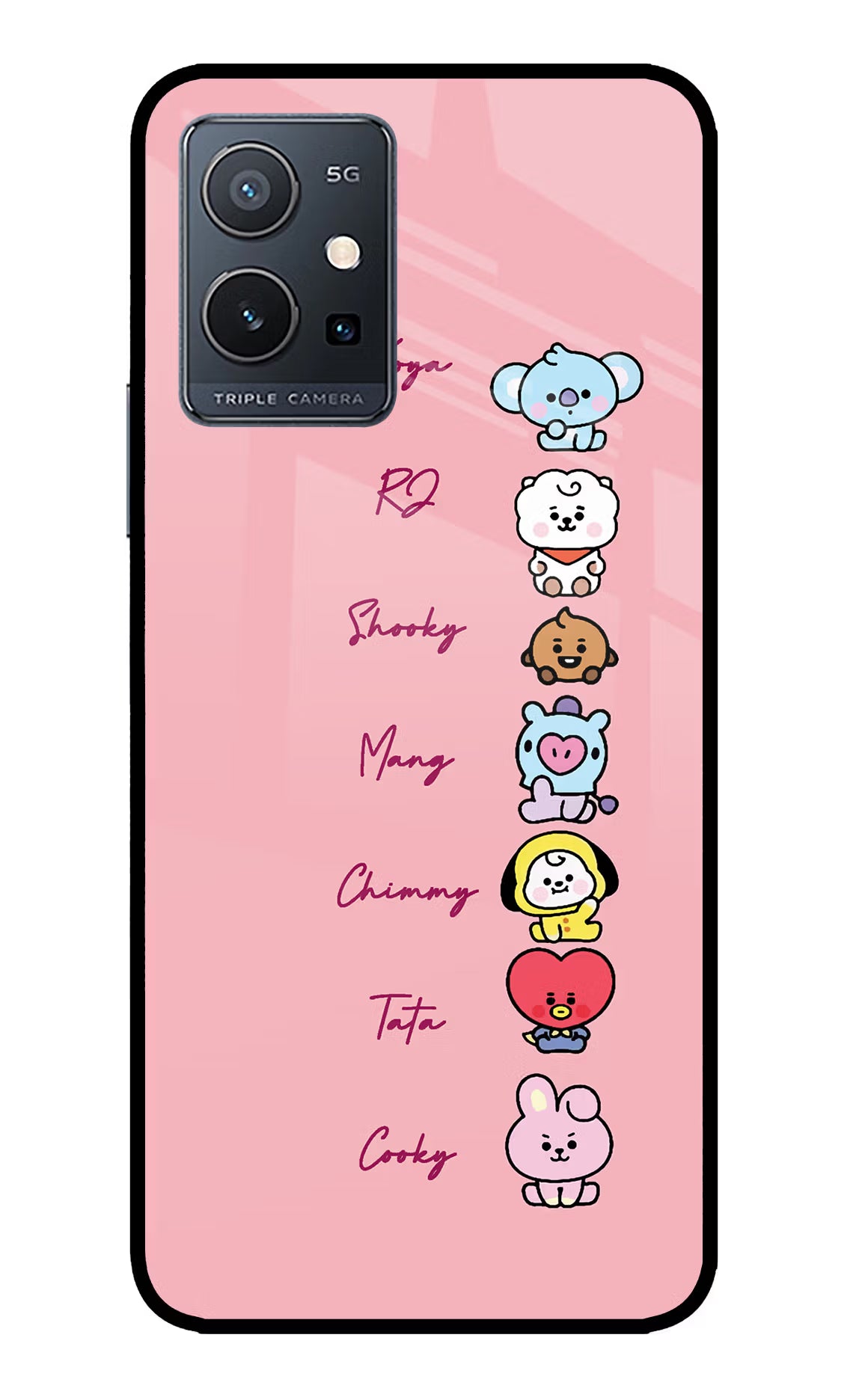 BTS names IQOO Z6 5G (not 44W) Glass Case - BTS names IQOO Z6 5G (not 44W) Glass Case BTS names IQOO Z6 5G (not 44W) Glass Case