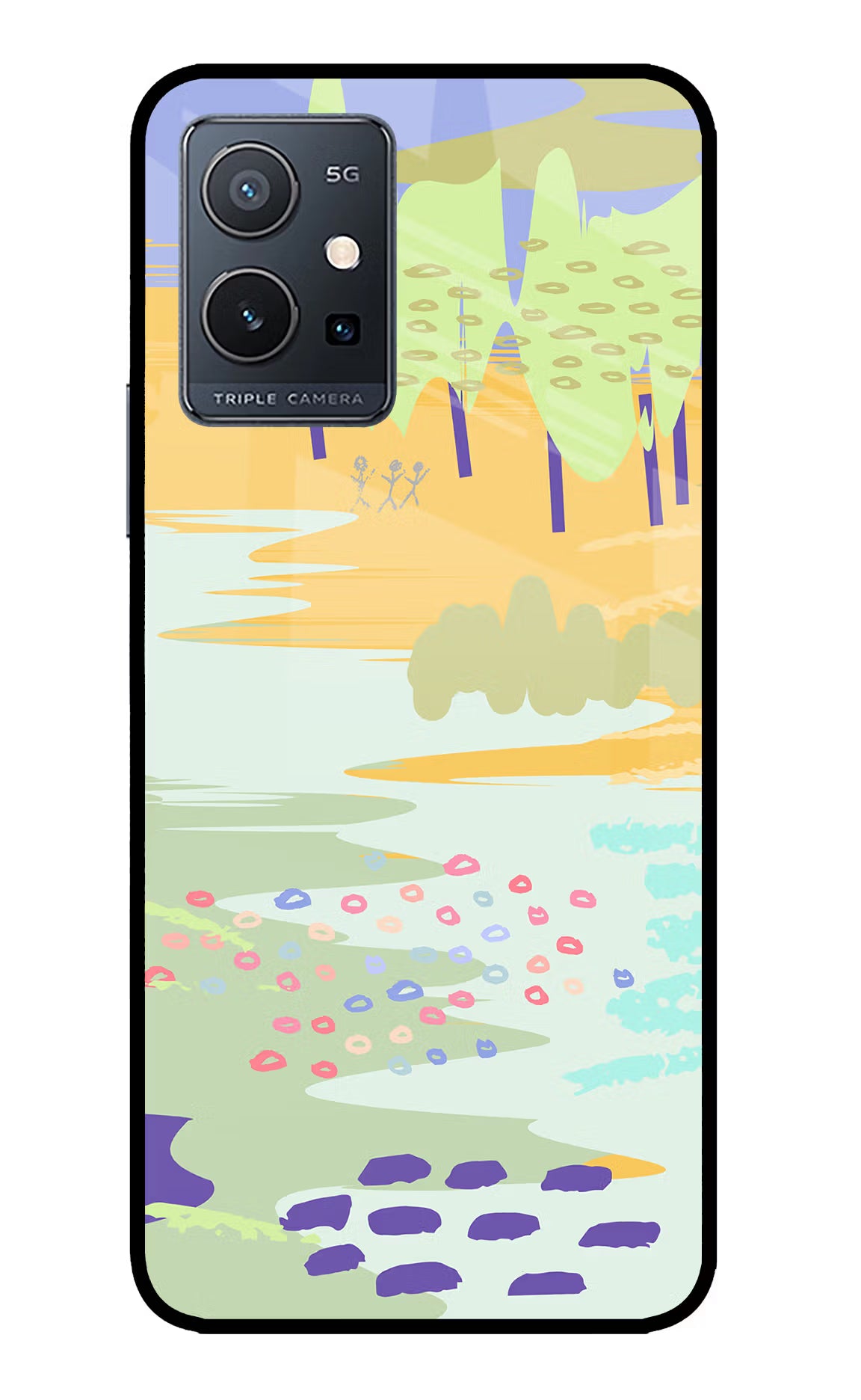 Scenery IQOO Z6 5G (not 44W) Glass Case - Scenery IQOO Z6 5G (not 44W) Glass Case Scenery IQOO Z6 5G (not 44W) Glass Case