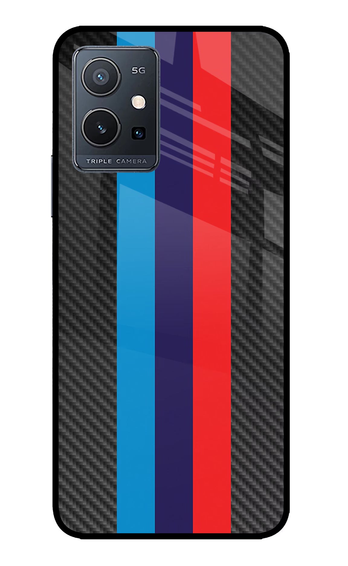 BMW Stripes Pattern IQOO Z6 5G (not 44W) Glass Case - BMW Stripes Pattern IQOO Z6 5G (not 44W) Glass Case BMW Stripes Pattern IQOO Z6 5G (not 44W) Glass Case
