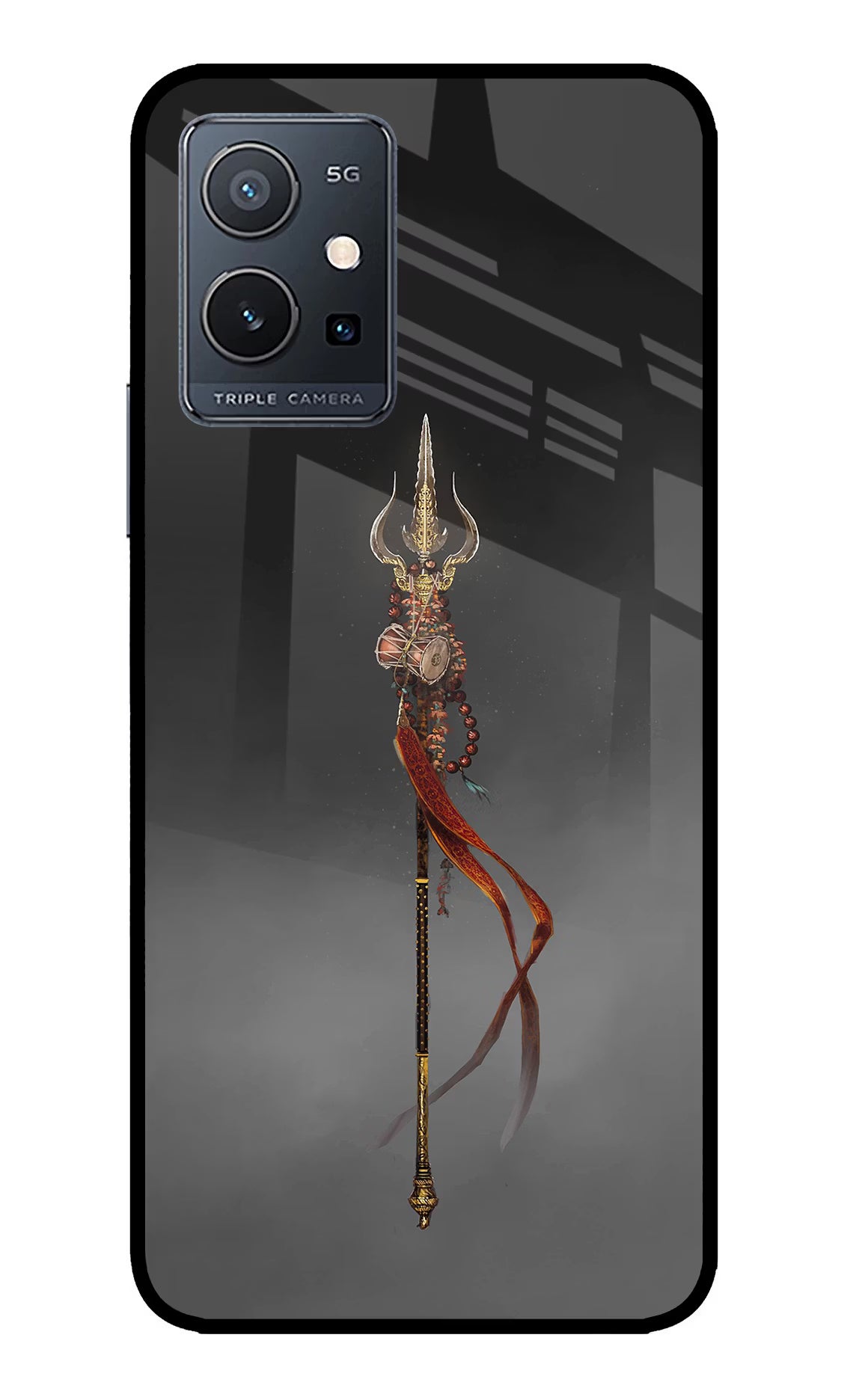 Shiv Trishul IQOO Z6 5G (not 44W) Glass Case - Shiv Trishul IQOO Z6 5G (not 44W) Glass Case Shiv Trishul IQOO Z6 5G (not 44W) Glass Case