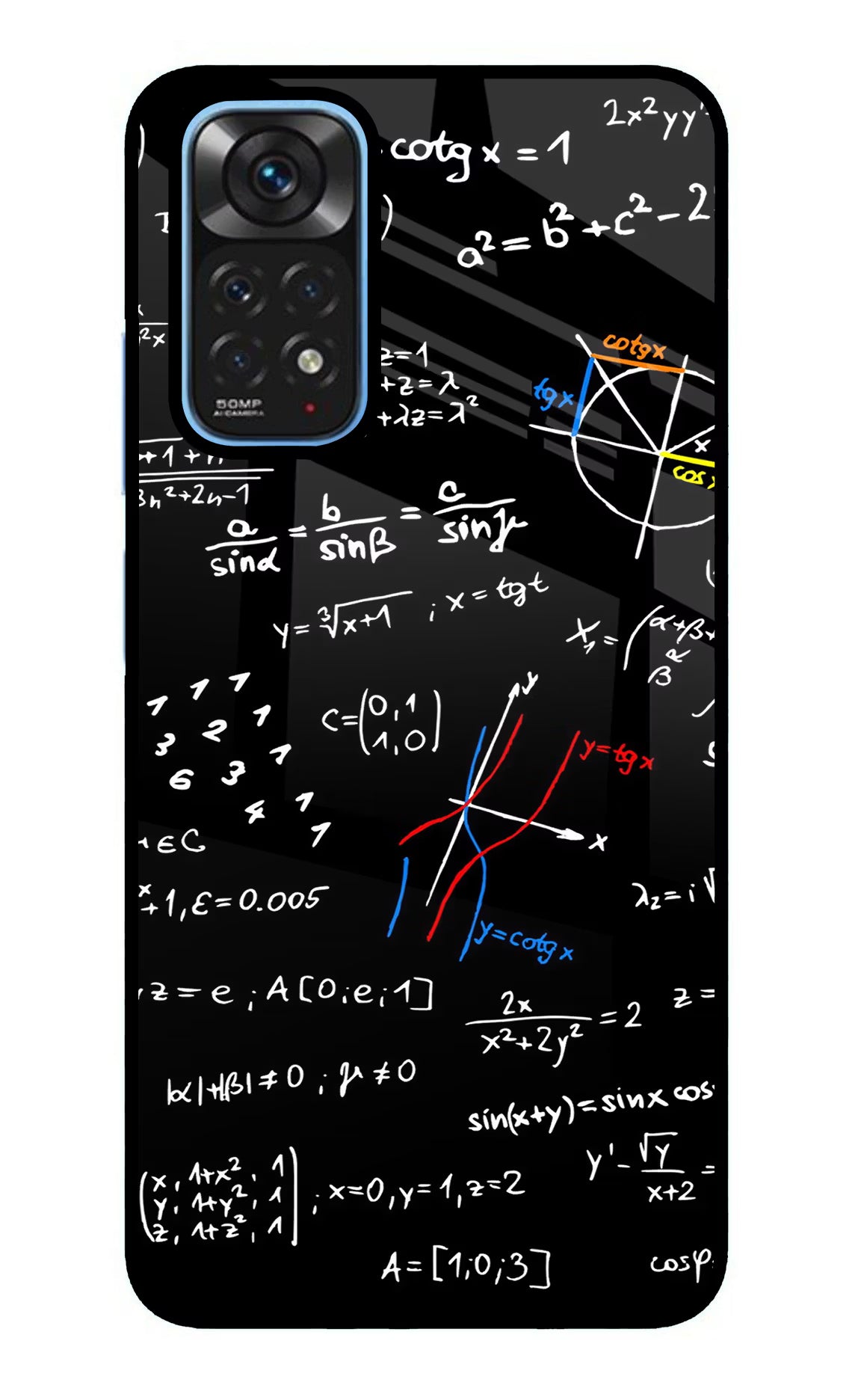 Mathematics Formula Redmi Note 11/11S Glass Case - Mathematics Formula Redmi Note 11/11S Glass Case Mathematics Formula Redmi Note 11/11S Glass Case