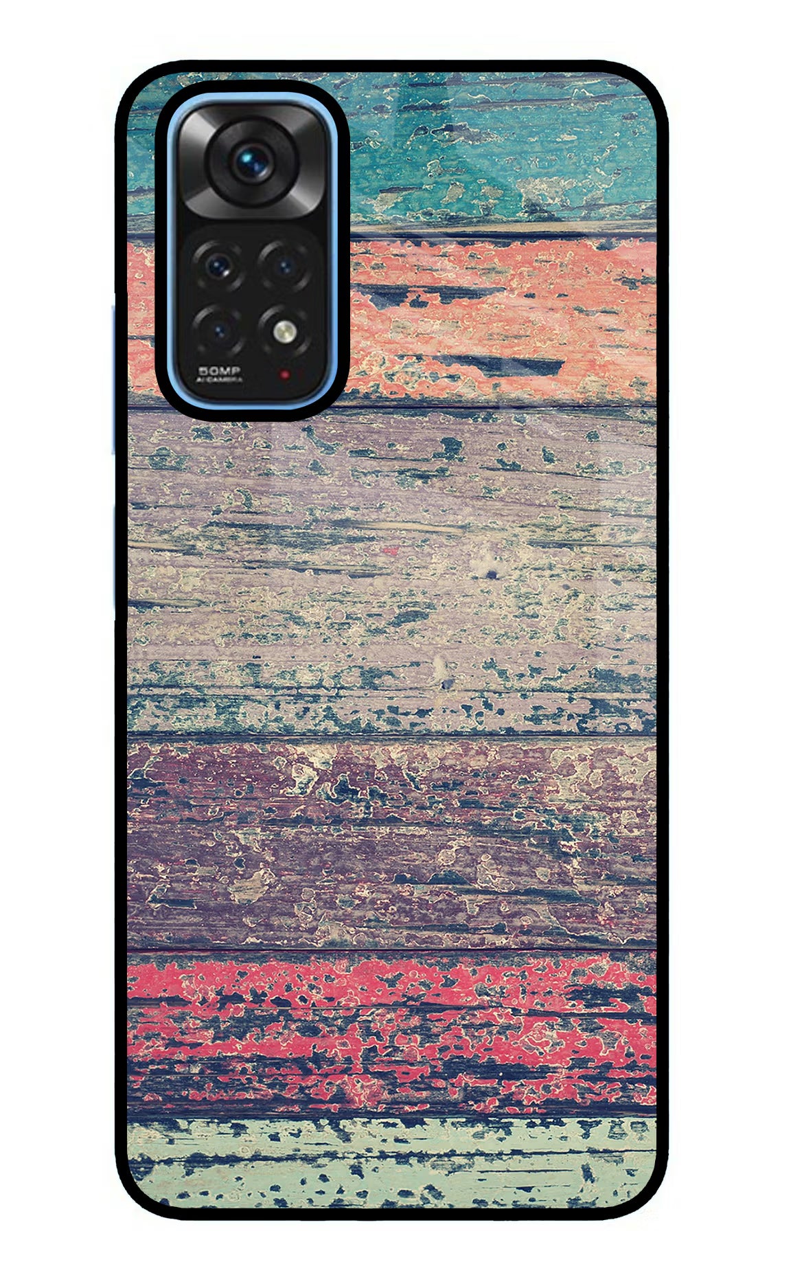 Colourful Wall Redmi Note 11/11S Glass Case - Colourful Wall Redmi Note 11/11S Glass Case Colourful Wall Redmi Note 11/11S Glass Case