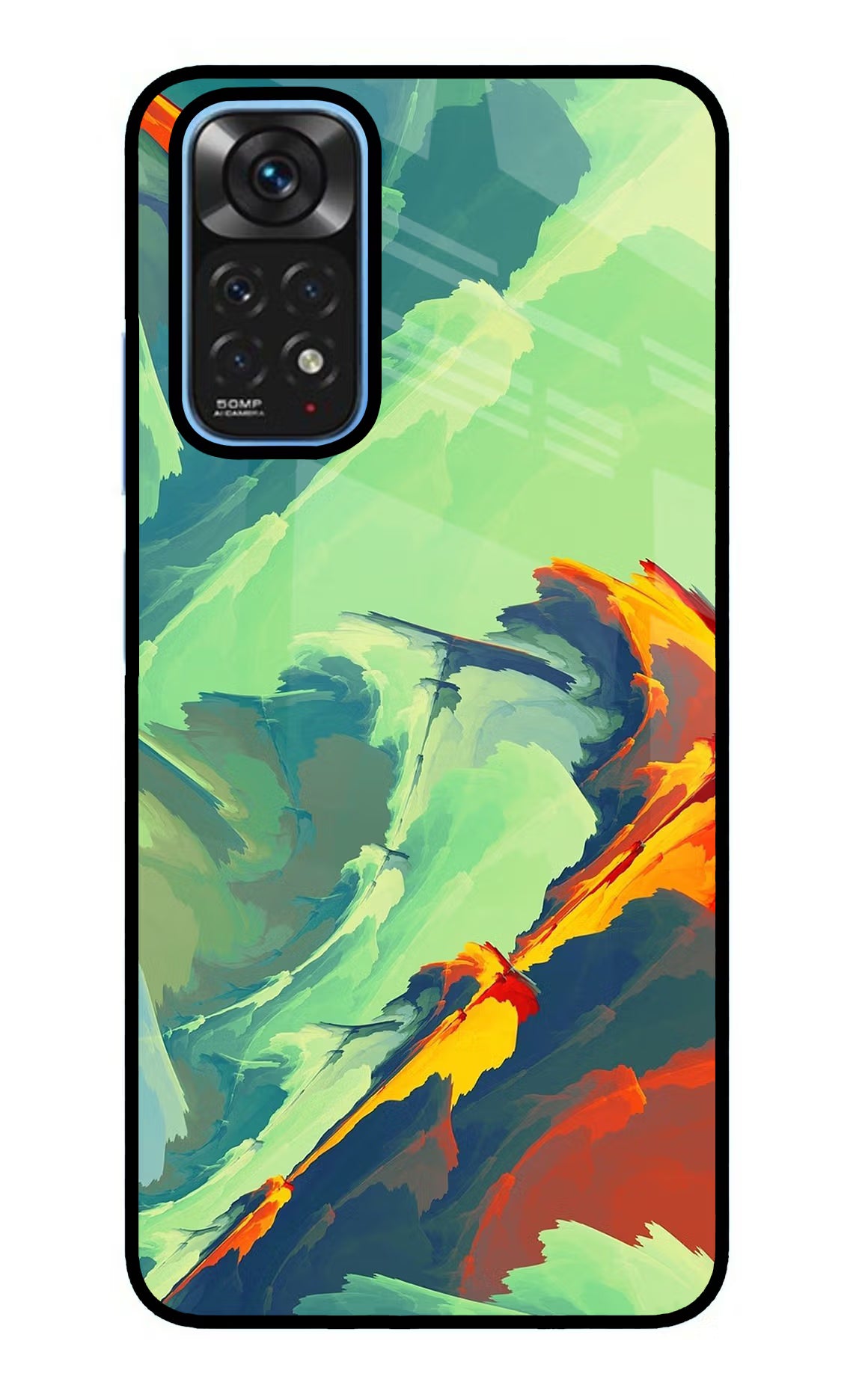 Paint Art Redmi Note 11/11S Glass Case - Paint Art Redmi Note 11/11S Glass Case Paint Art Redmi Note 11/11S Glass Case