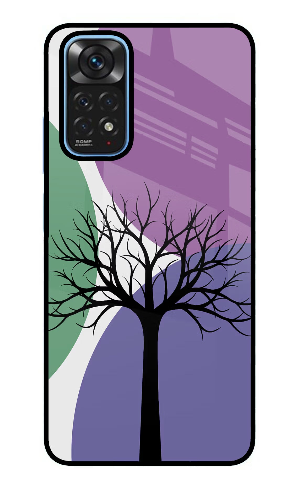 Tree Art Redmi Note 11/11S Glass Case - Tree Art Redmi Note 11/11S Glass Case Tree Art Redmi Note 11/11S Glass Case