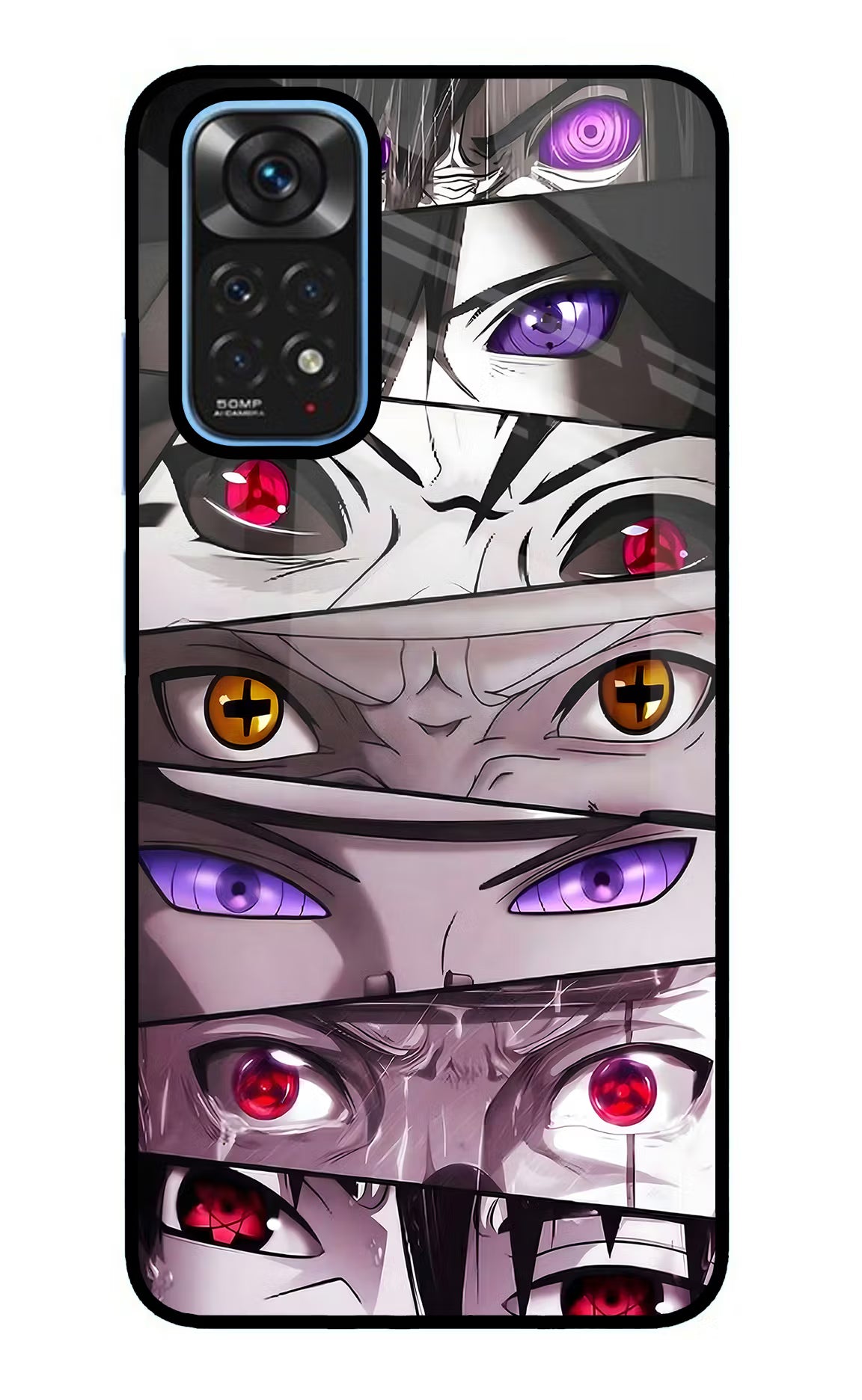 Naruto Anime Redmi Note 11/11S Glass Case - Naruto Anime Redmi Note 11/11S Glass Case Naruto Anime Redmi Note 11/11S Glass Case