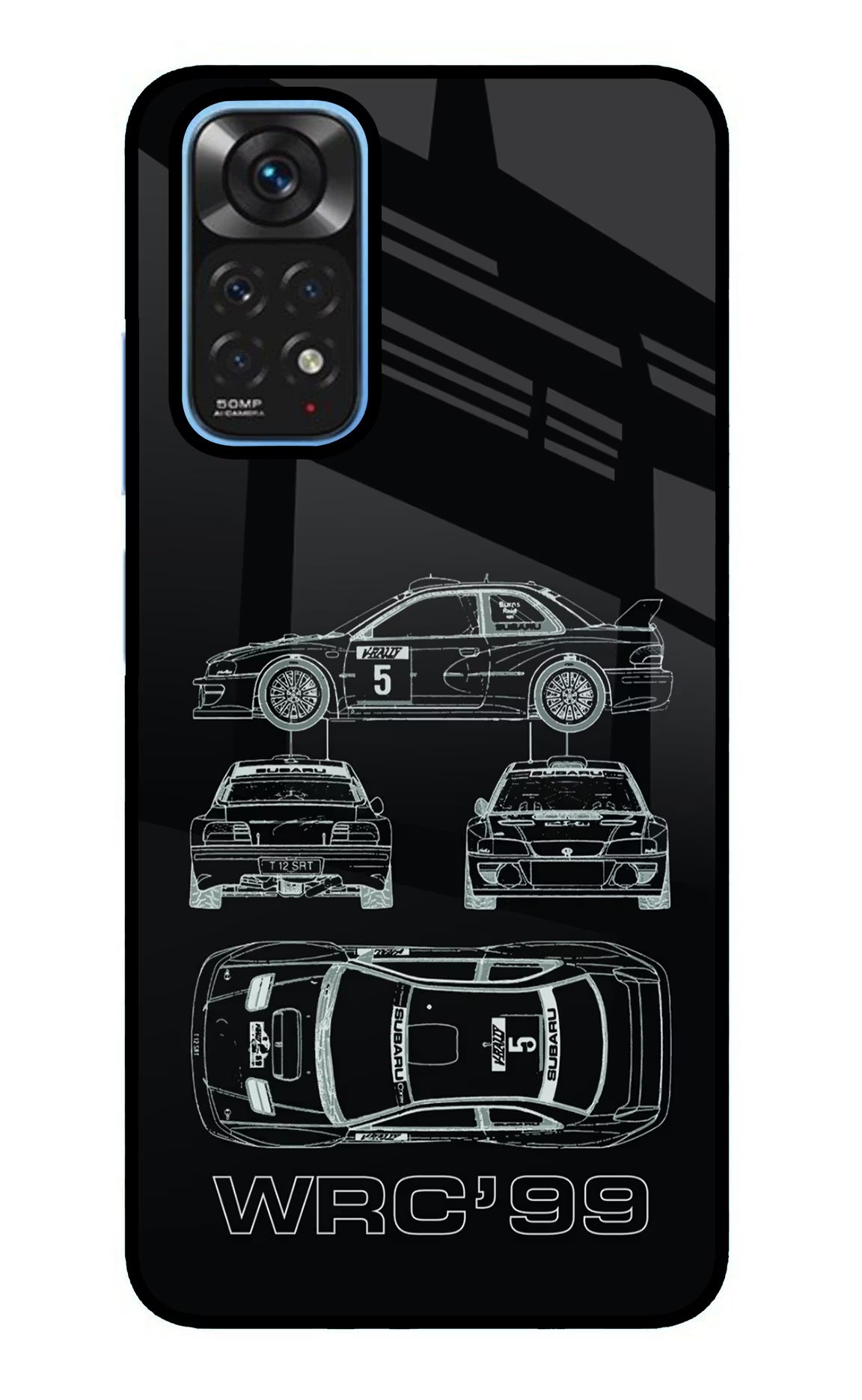 WRC'99 Redmi Note 11/11S Glass Case - WRC'99 Redmi Note 11/11S Glass Case WRC'99 Redmi Note 11/11S Glass Case